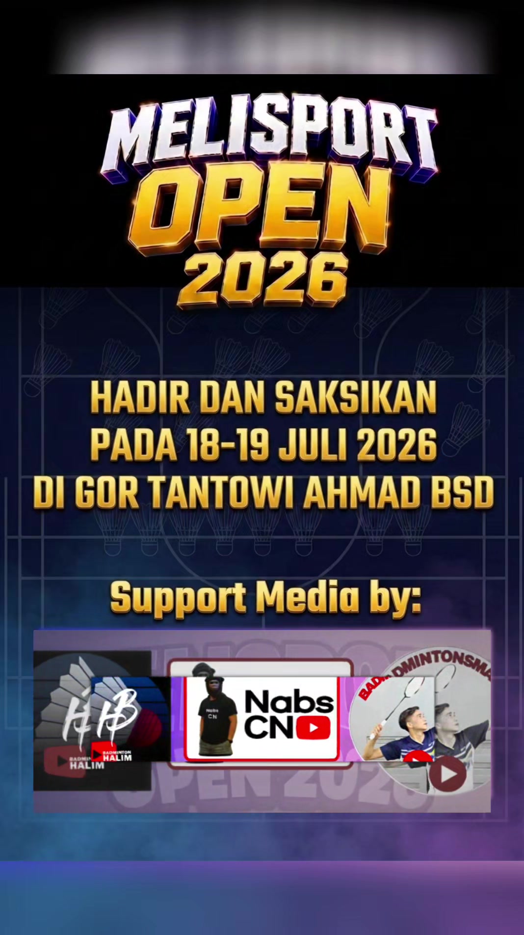@Badminton Halim