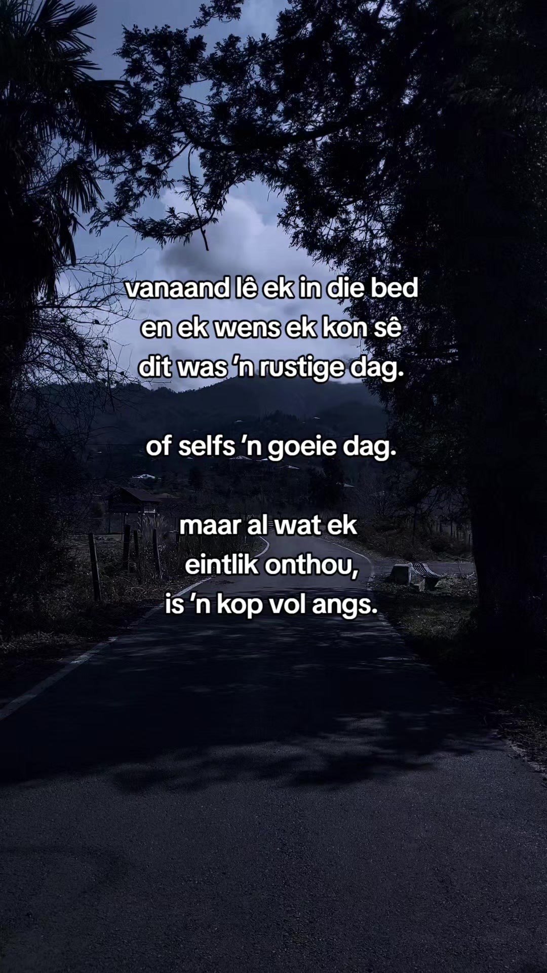 @gedagtes in die stilte