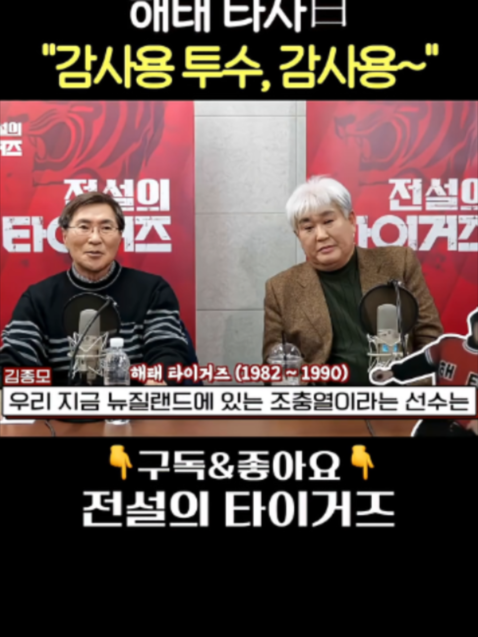 @전설의 타이거즈