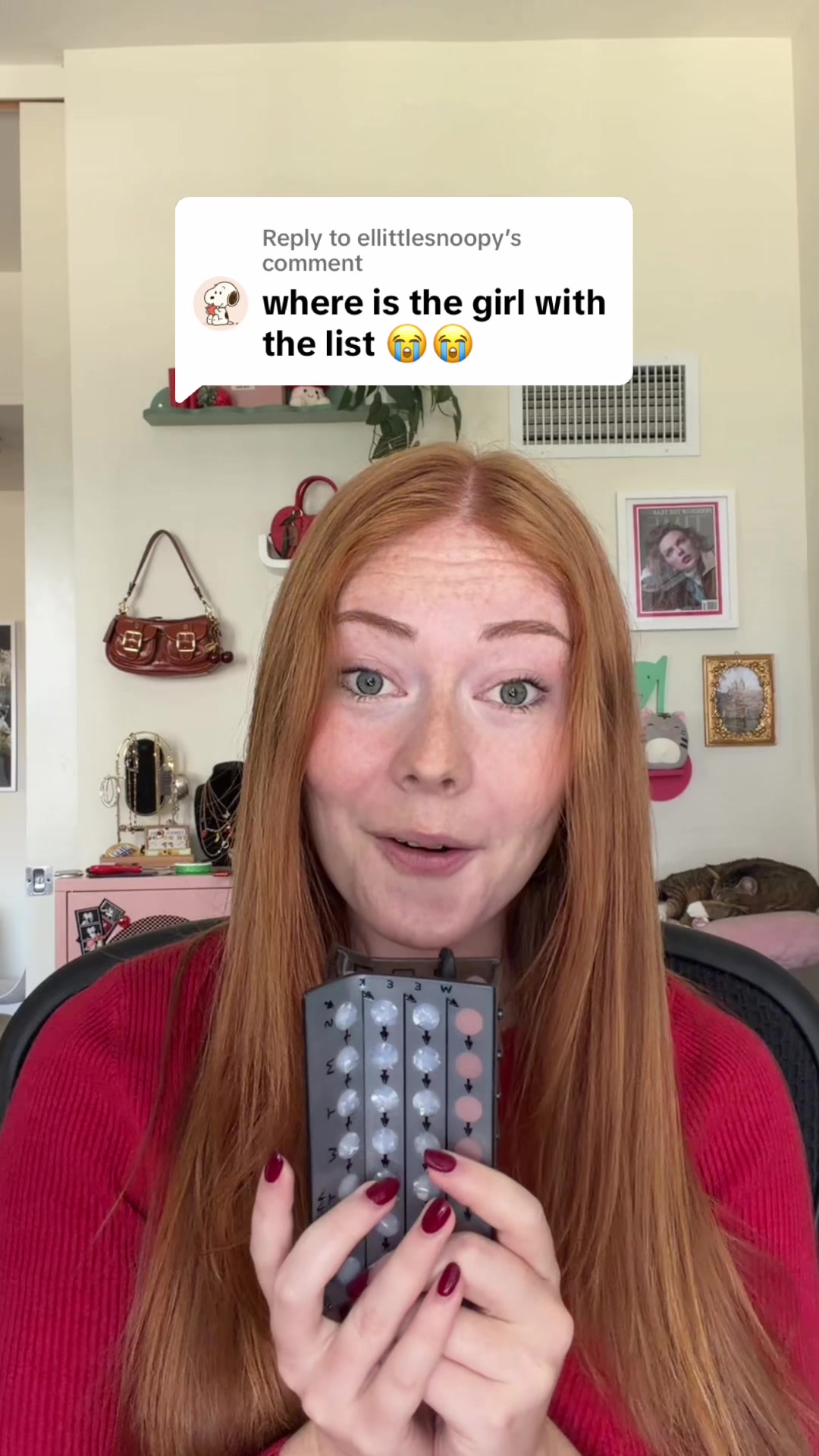 @Abigail P (Girl With The List)
