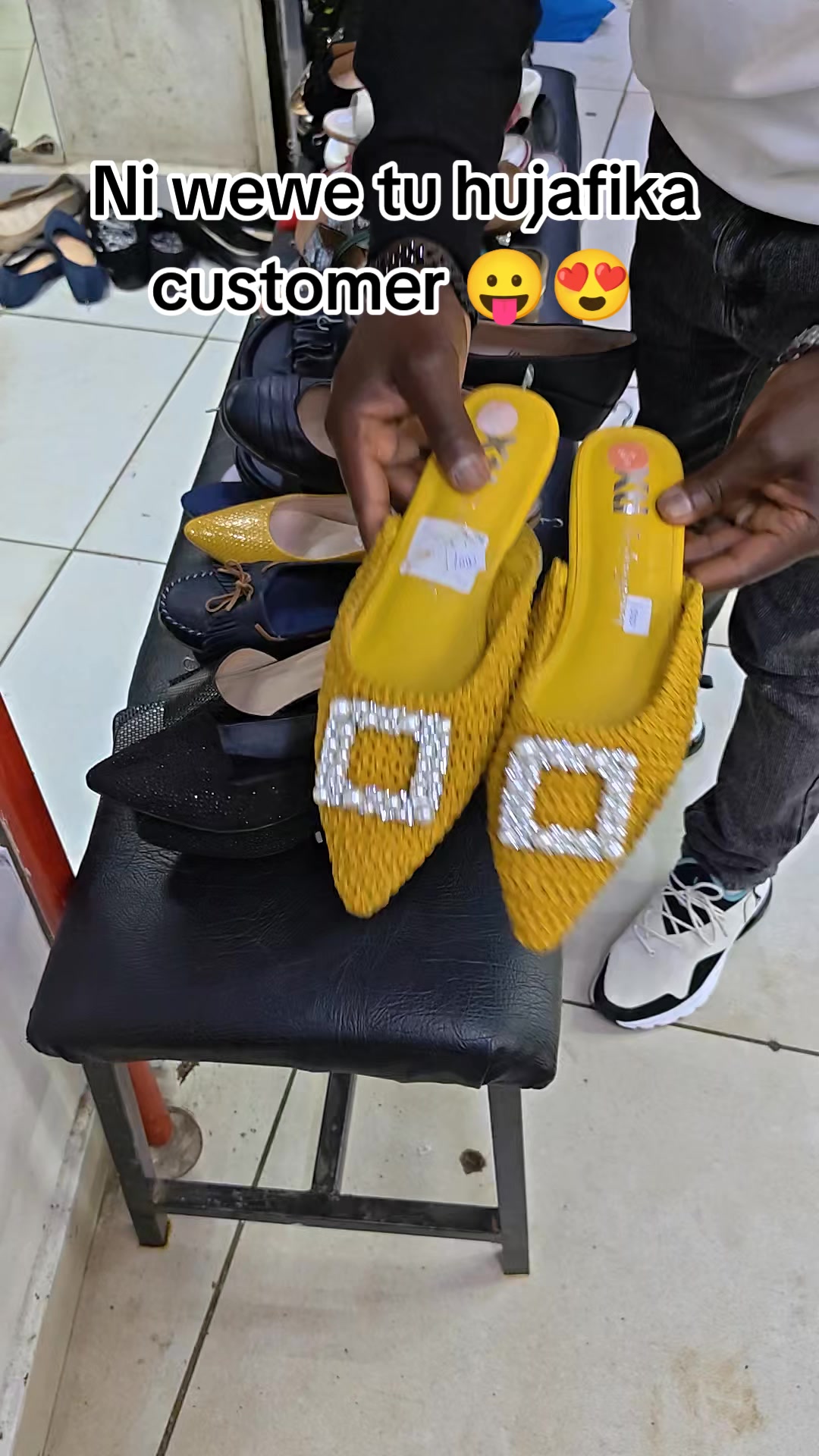 @Chris Mtumba Foot wear