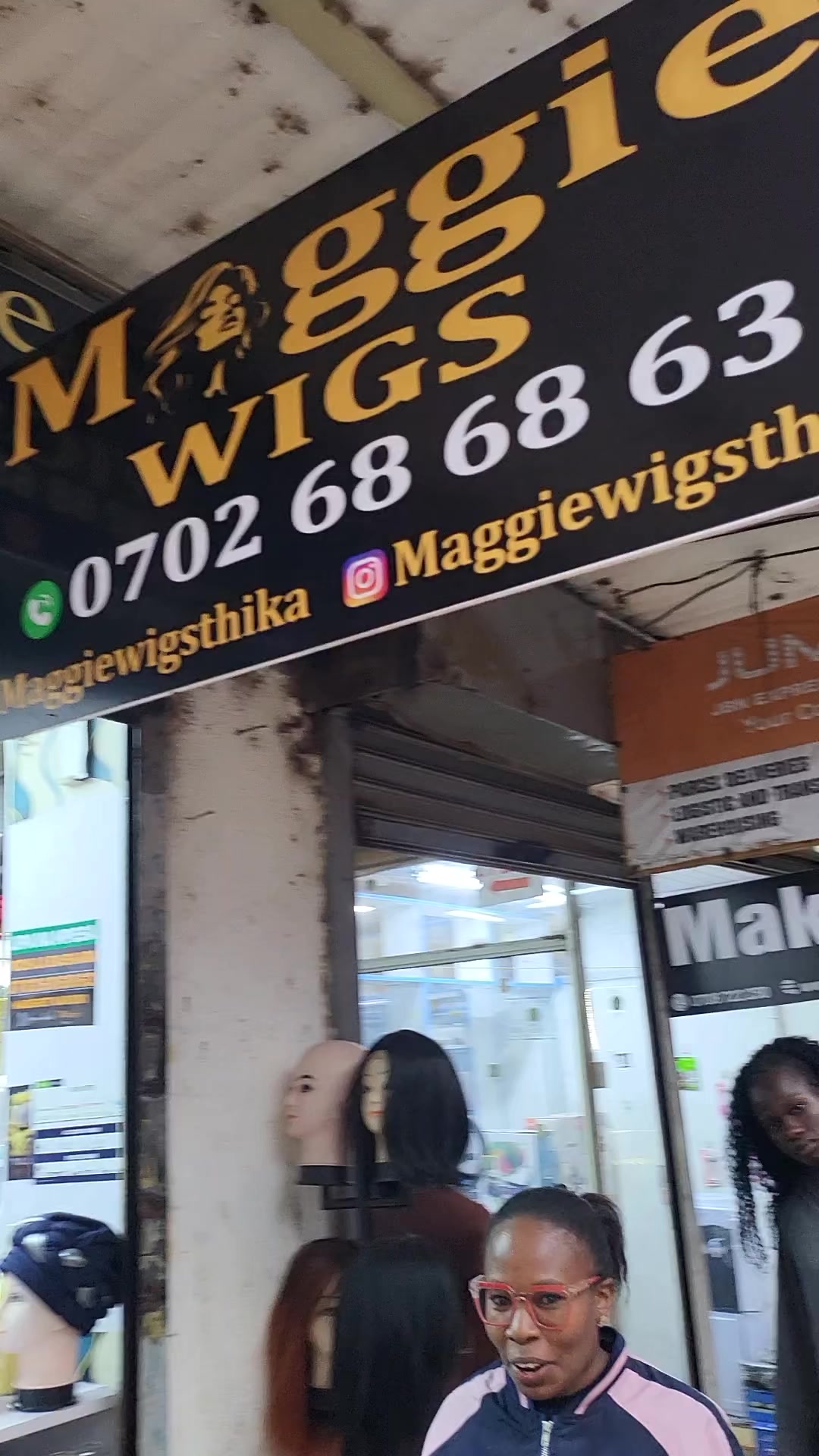 @Maggie wigs  Thika