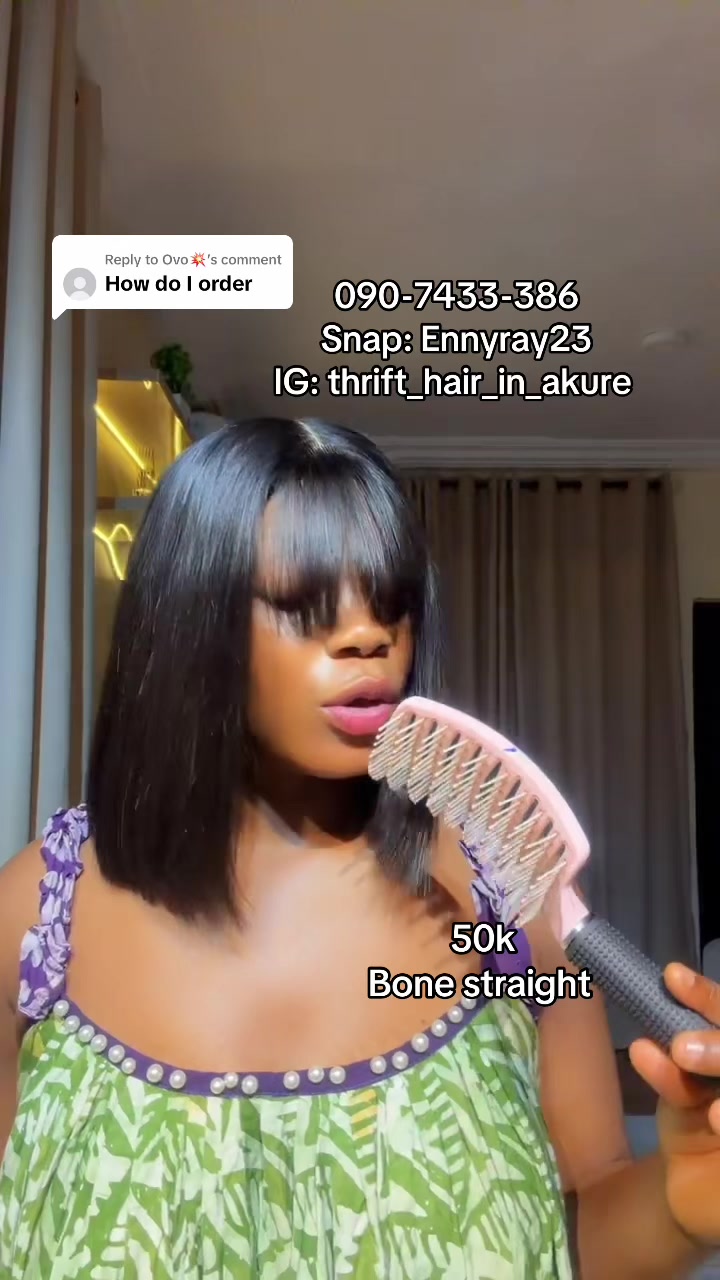 @No1 thrift hair vendor