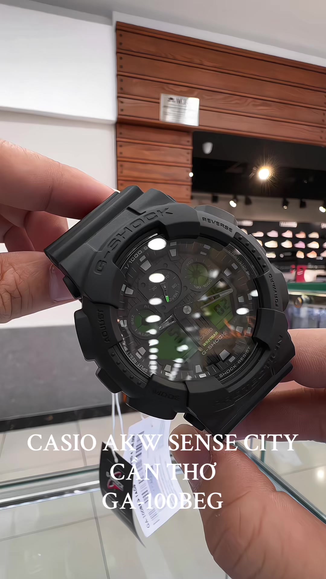 @Casio Anh Khu&ecirc; Sense City CT
