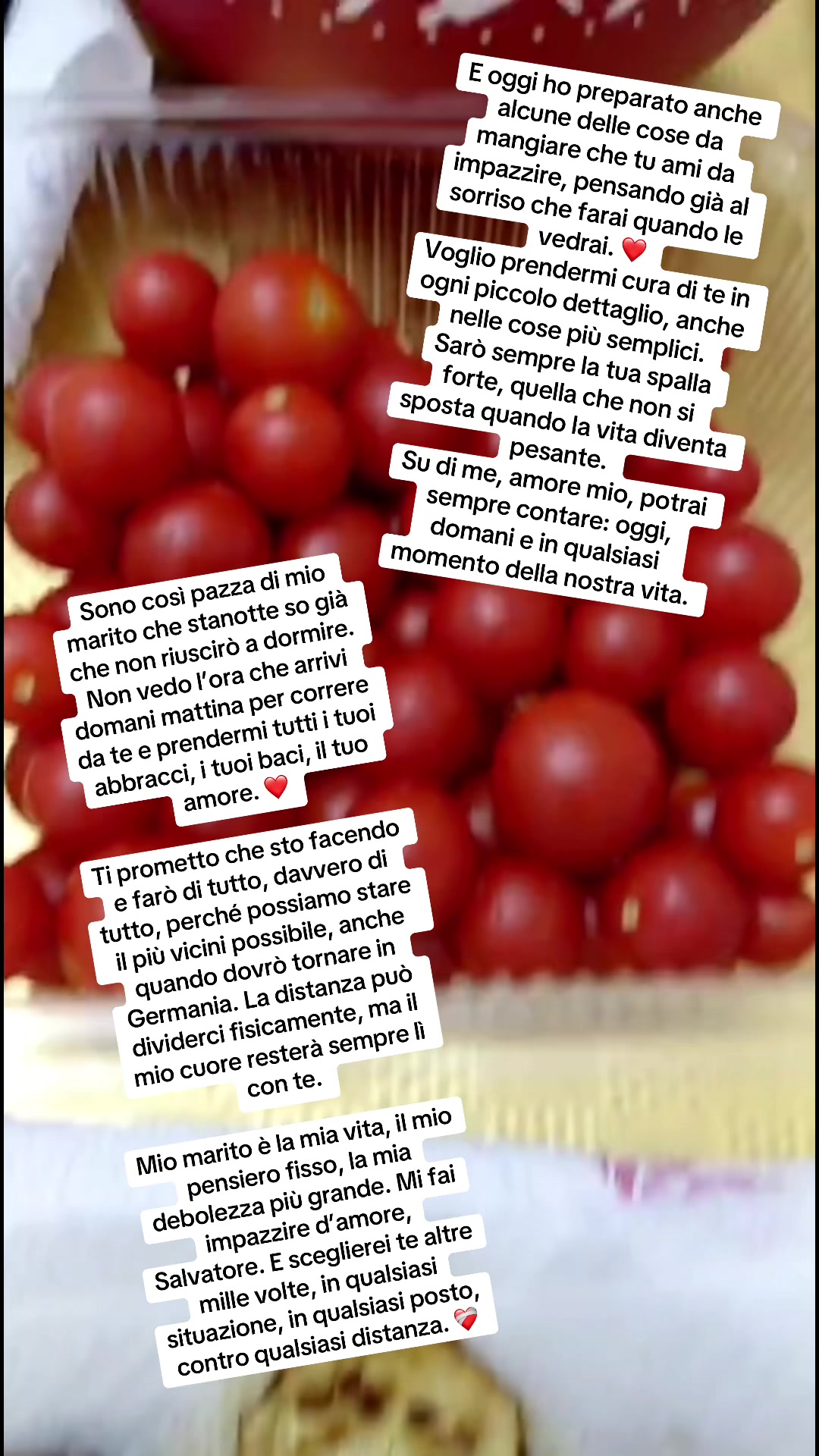 @Mariagrazia e Salvatore Tiamo