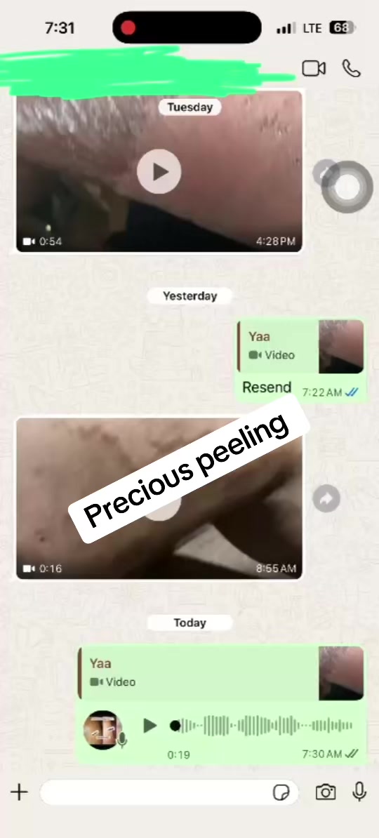 @@ Precious peeling soap