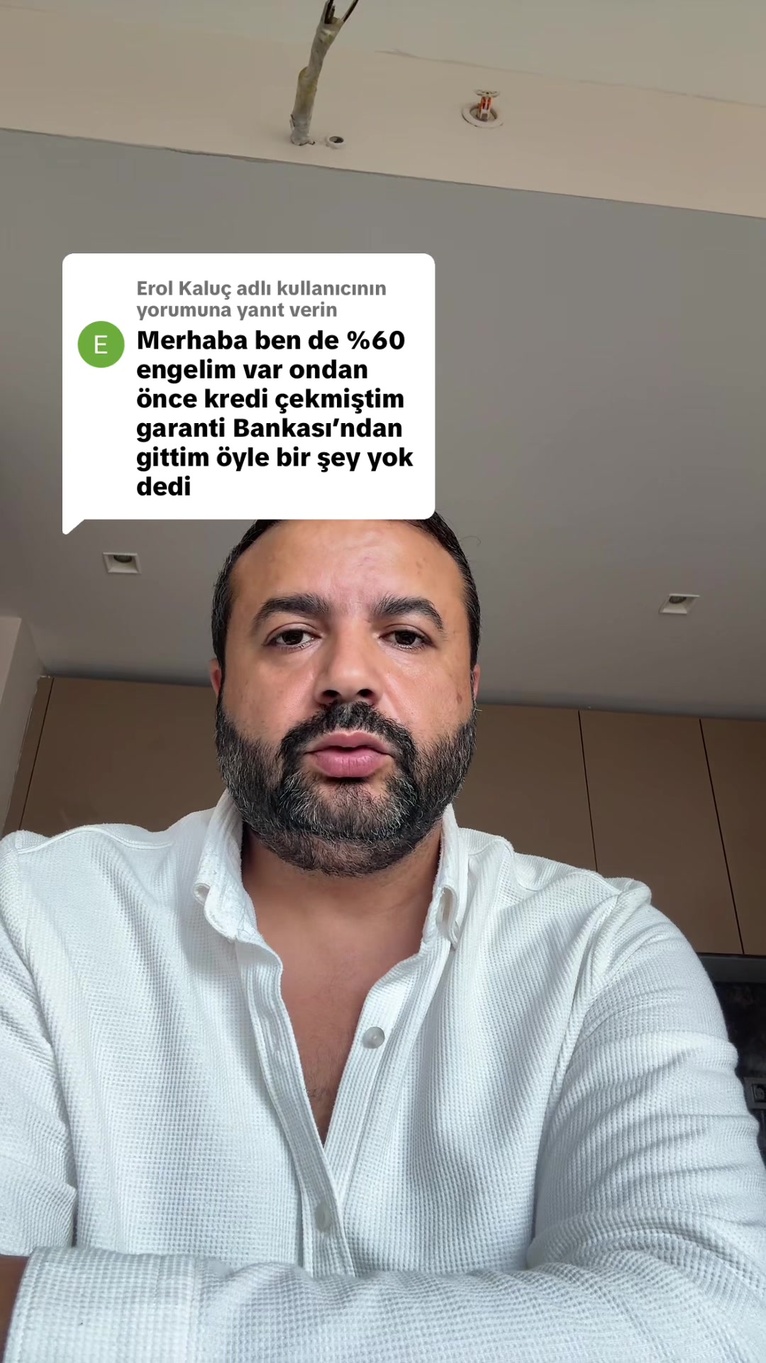 @Kredini geri almak istermisin