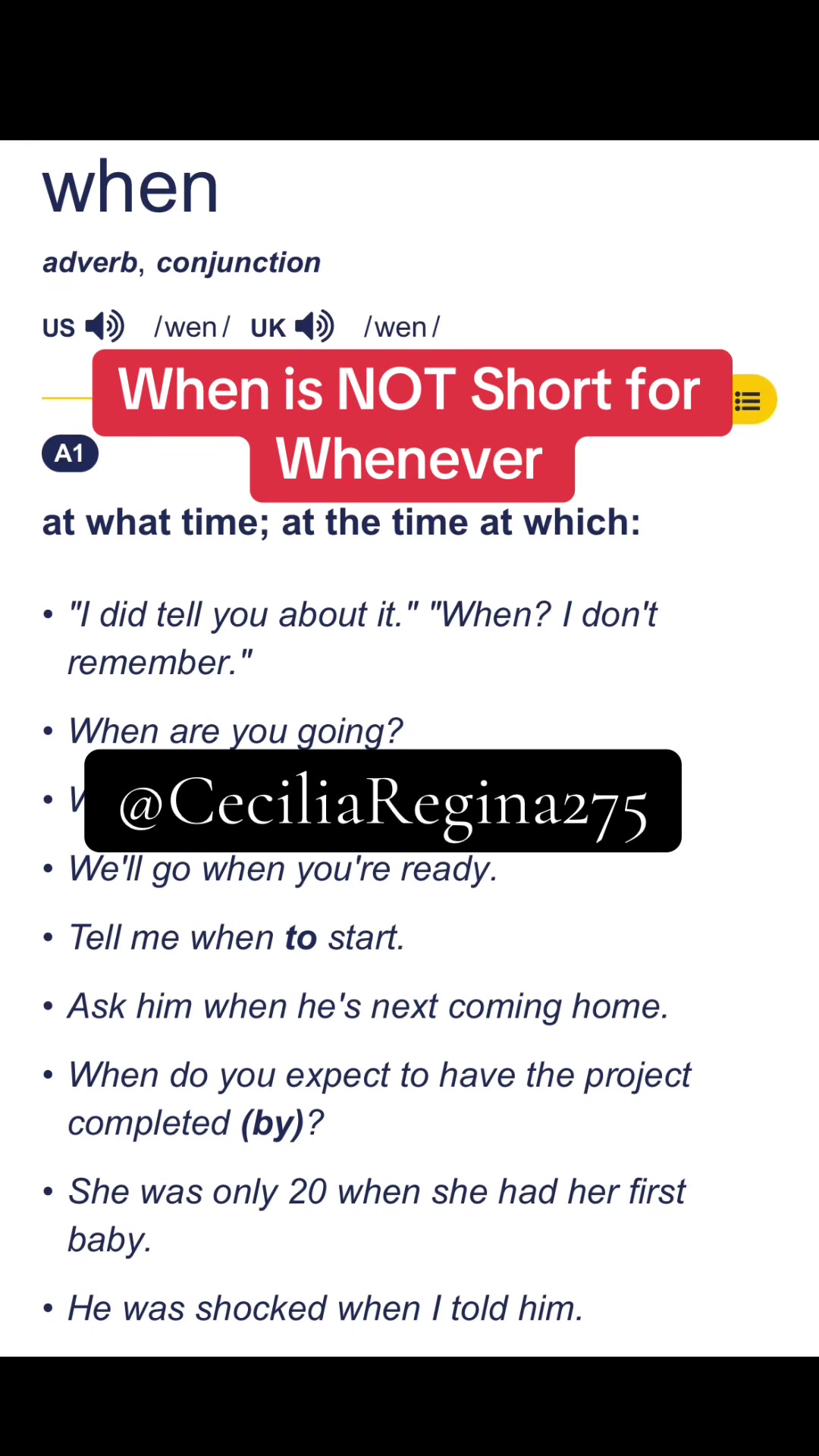@YT: Dr. Cecilia Regina