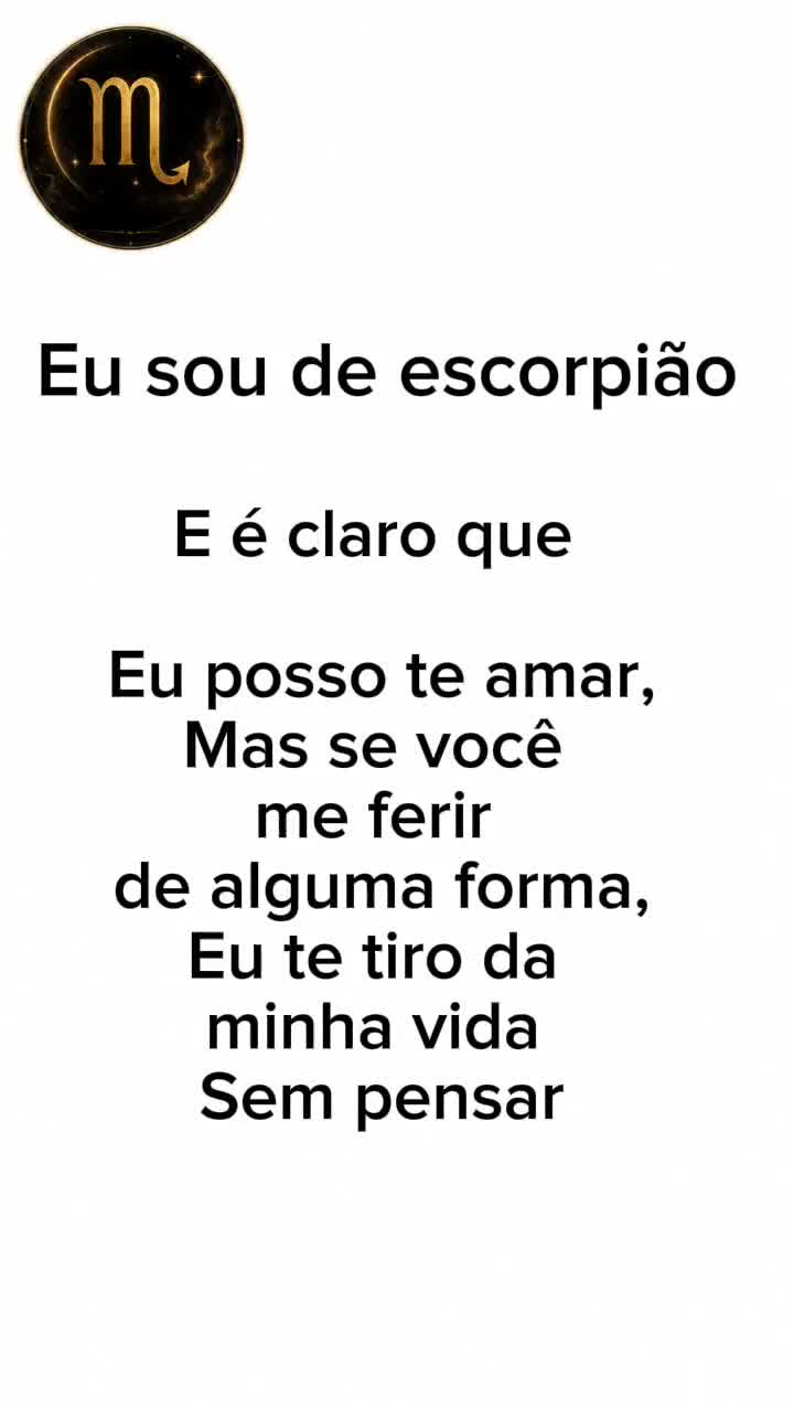 @O signo de ESCORPIÃO