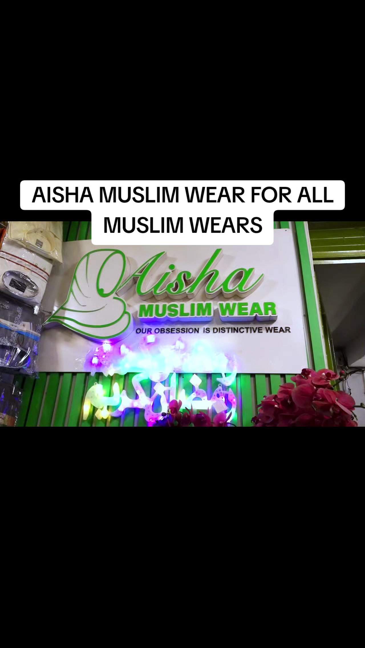 @AISHA MUSLIM WEAR SSENA ARCADE