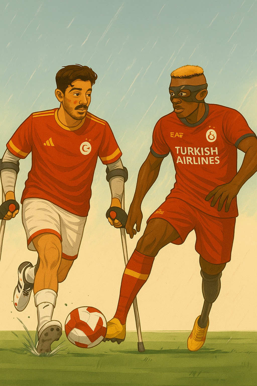 @One Leg Futbol