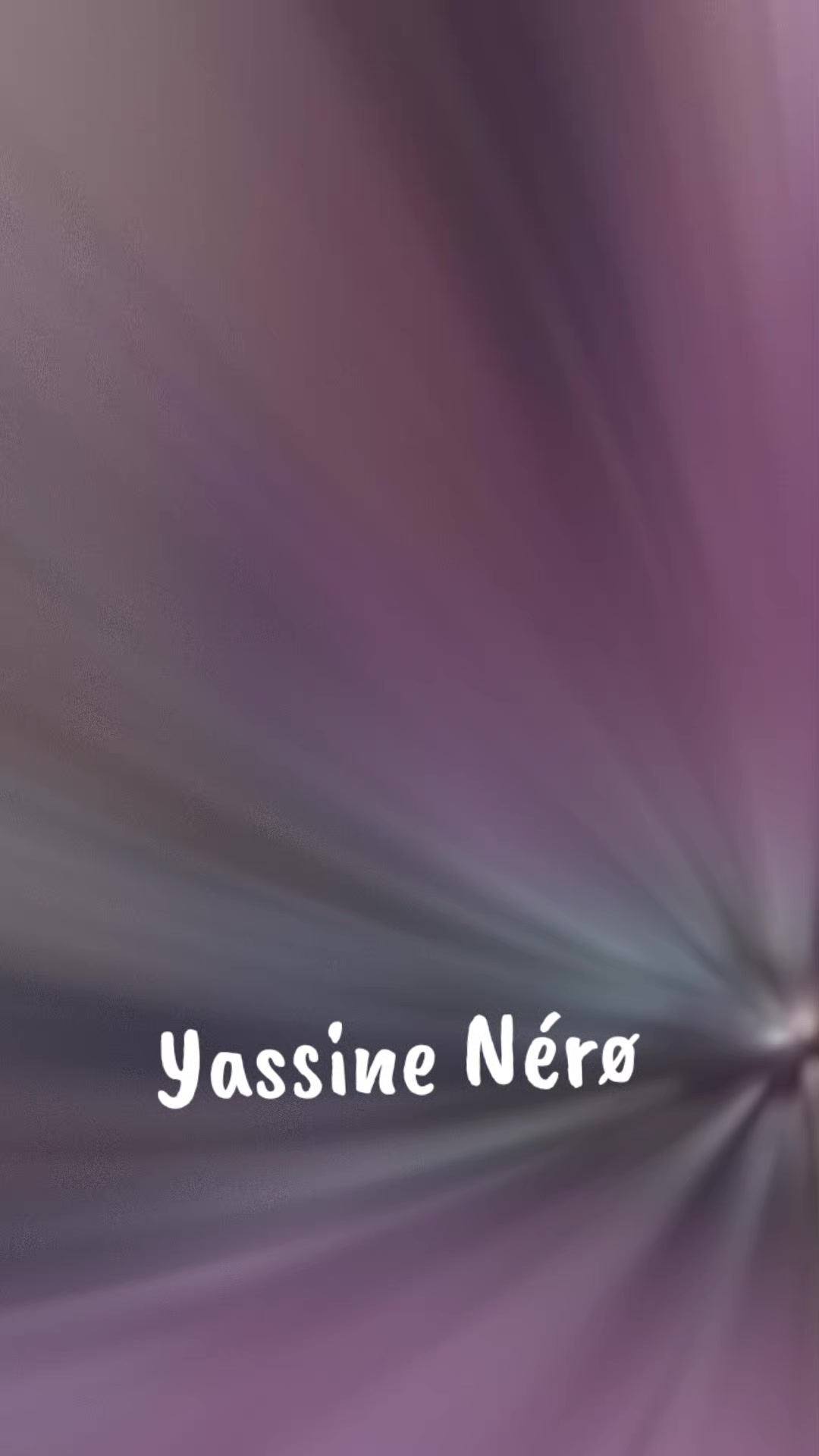 @يـاسيـن نيـرو YASsinE N&eacute;r&oslash;
