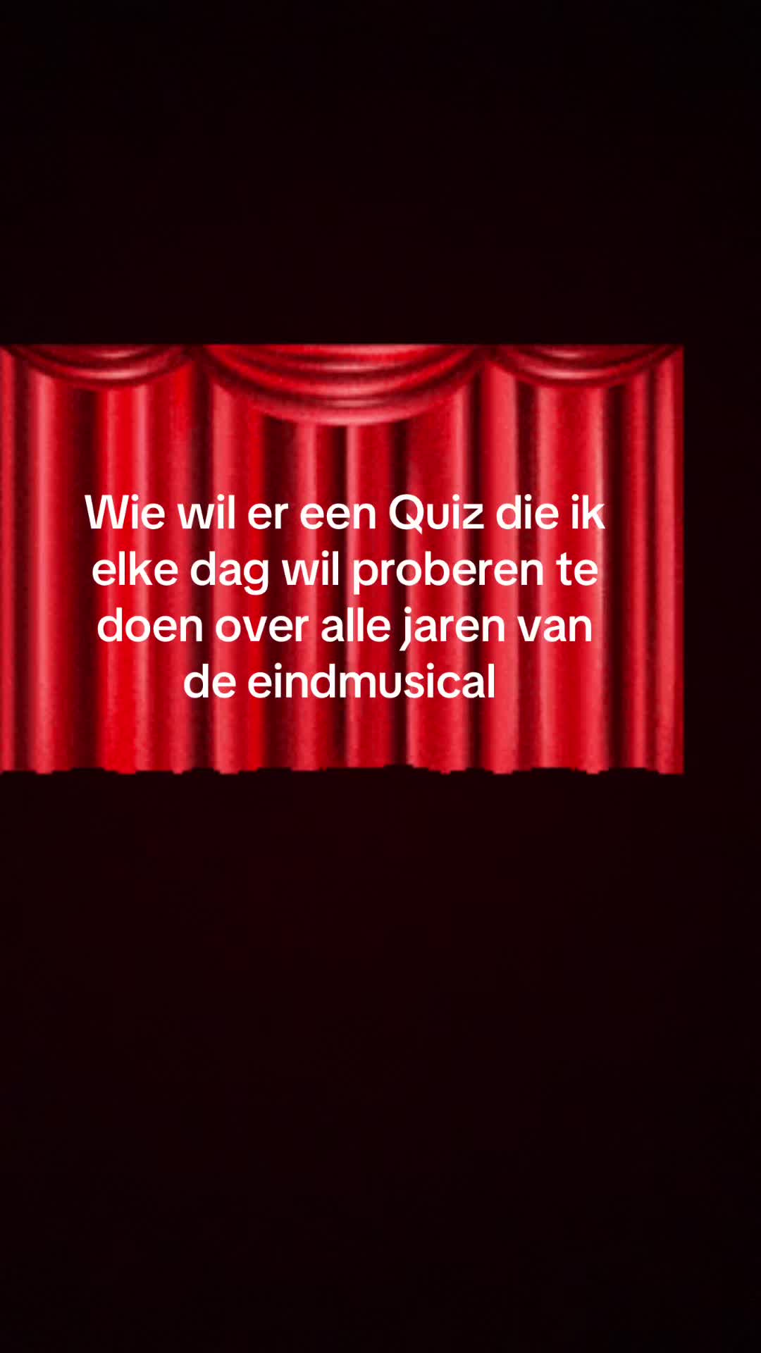 @De eindmusical