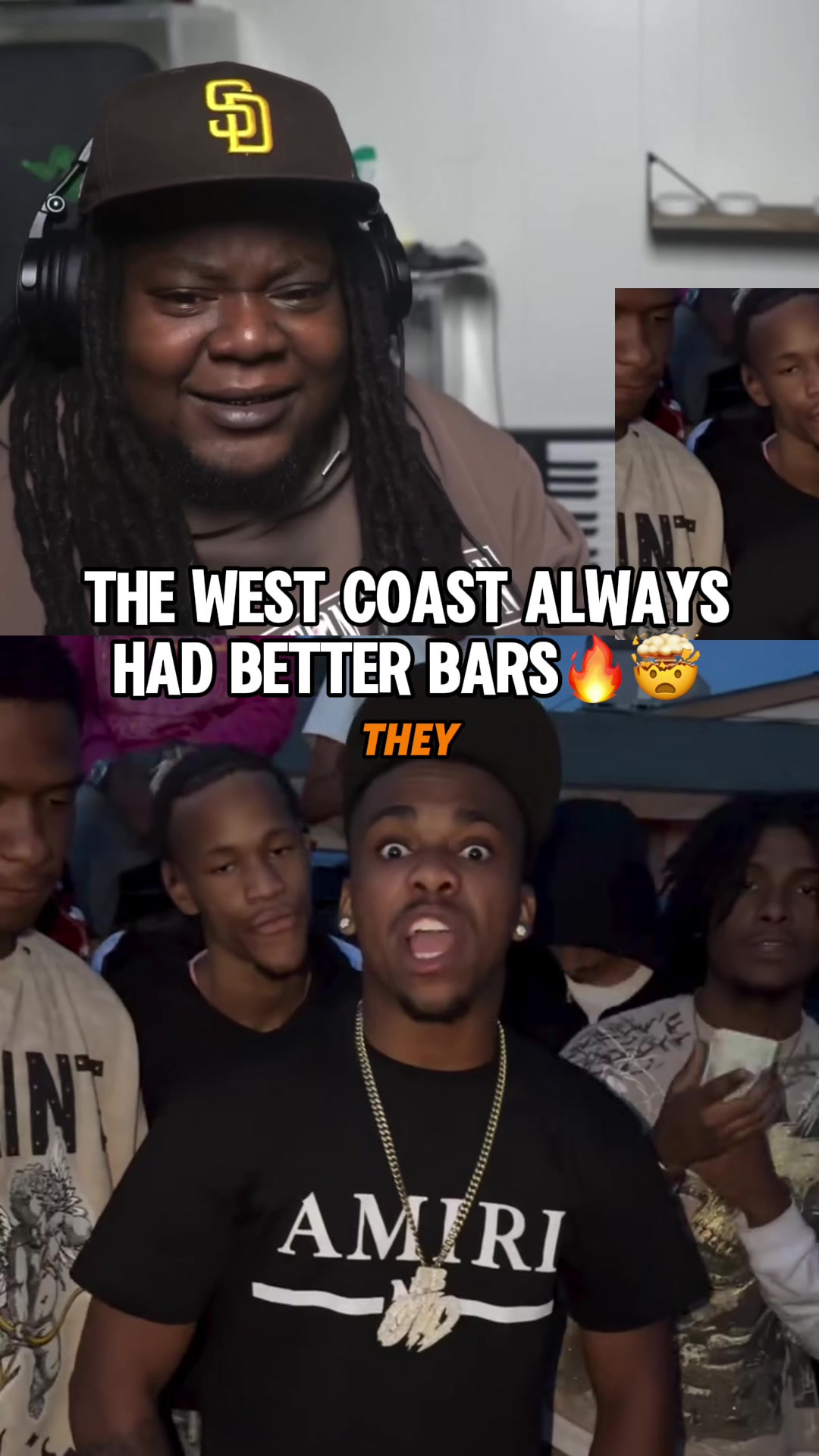 @rap reactions