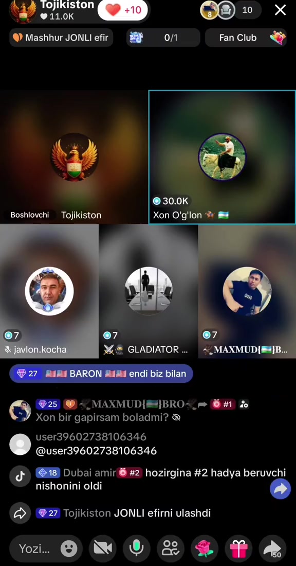 @Xon O'g'lon 🏇 🇺🇿