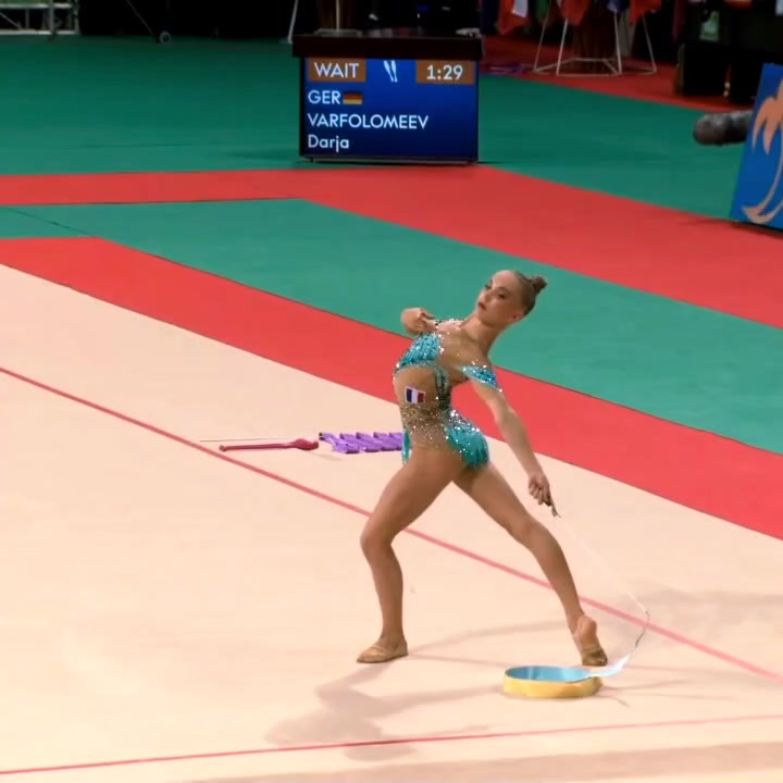 @Rhythmic gymnastics 🩵