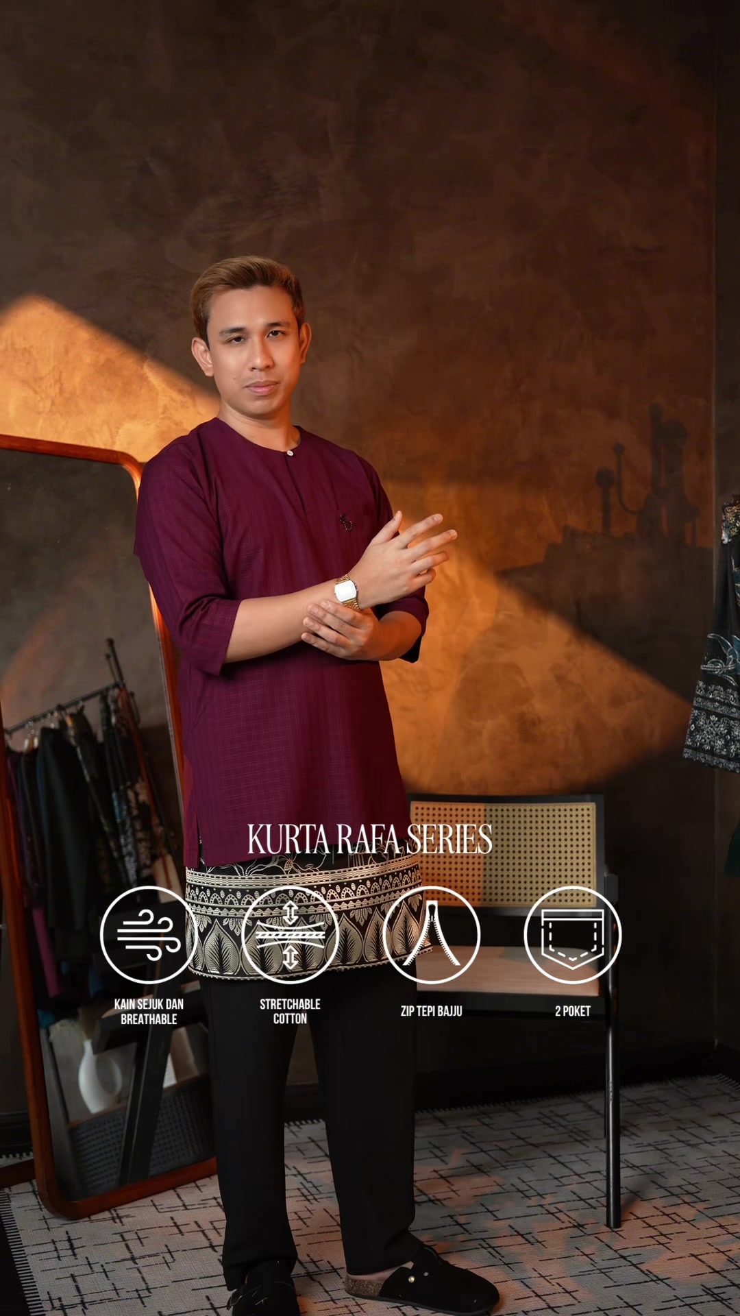 @Qezra I Baju Melayu Dan Kurta