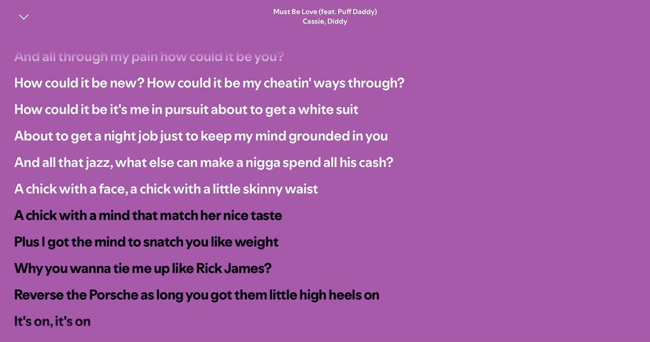 @Spotify Song Lyrics