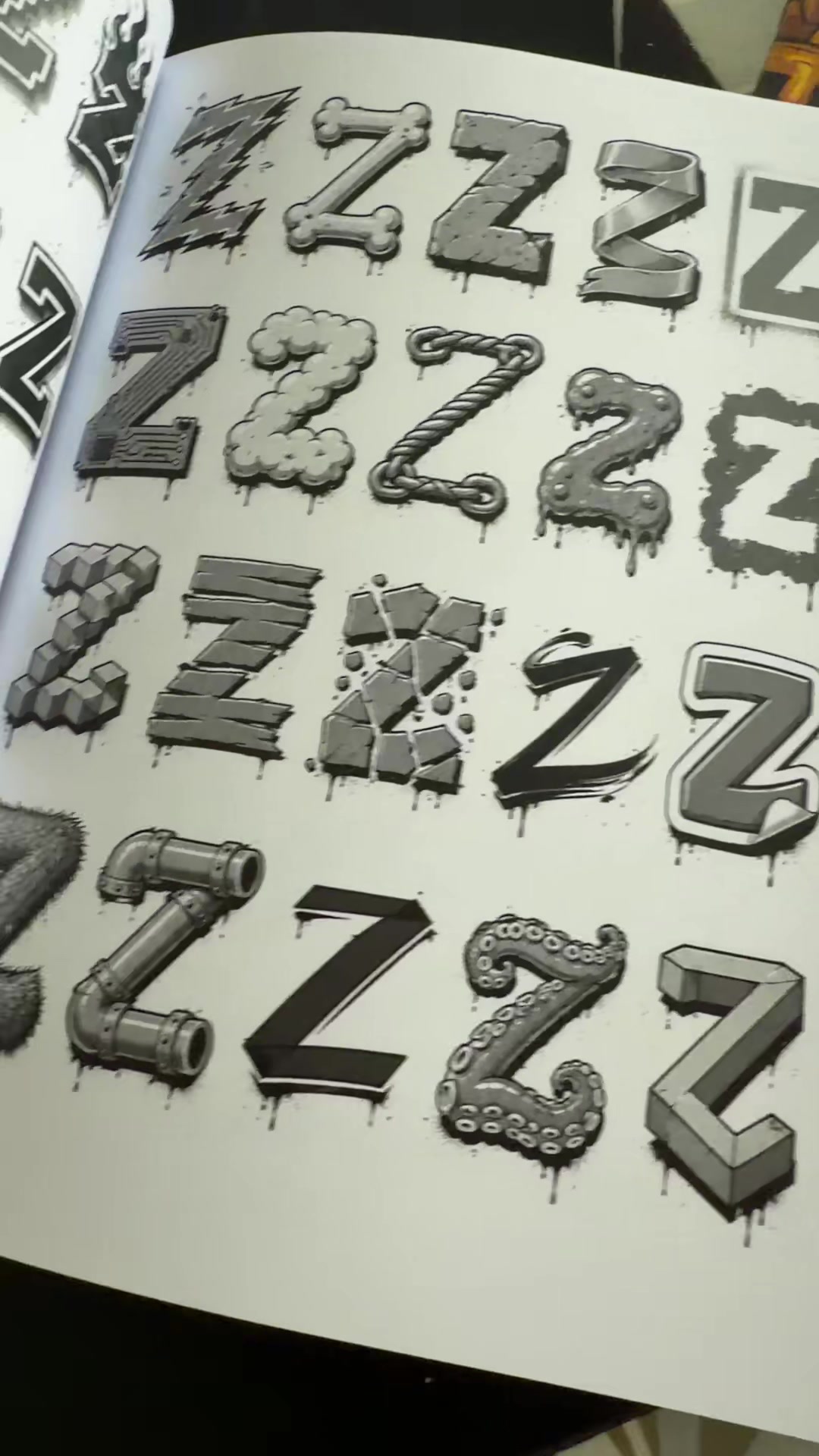 @graffiti alphabets