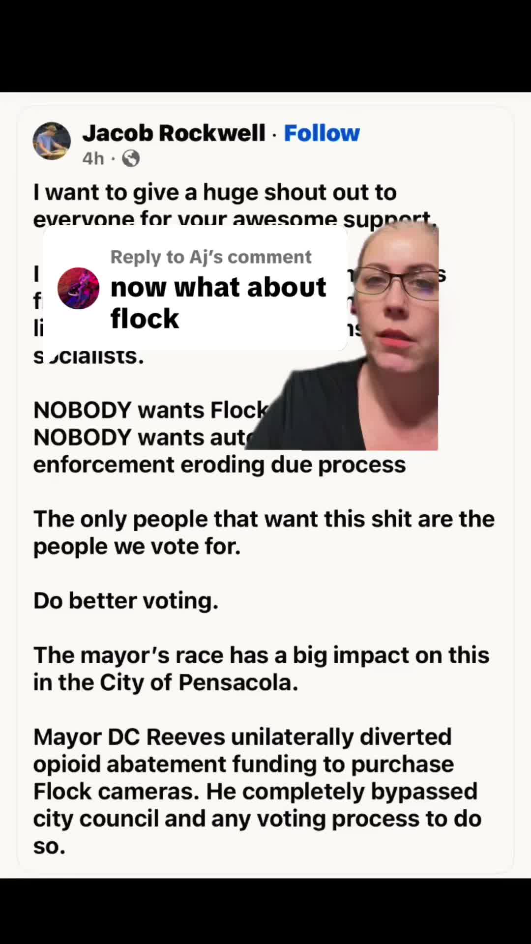 @💕Vanessa Pensacola Politics💕