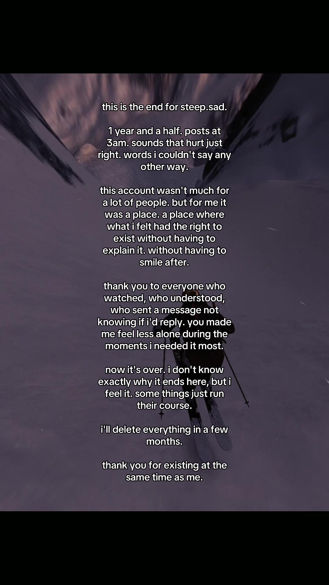 @Steep sad