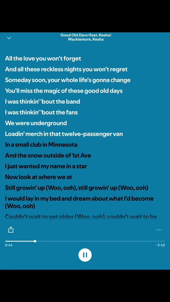 @Lyrics body