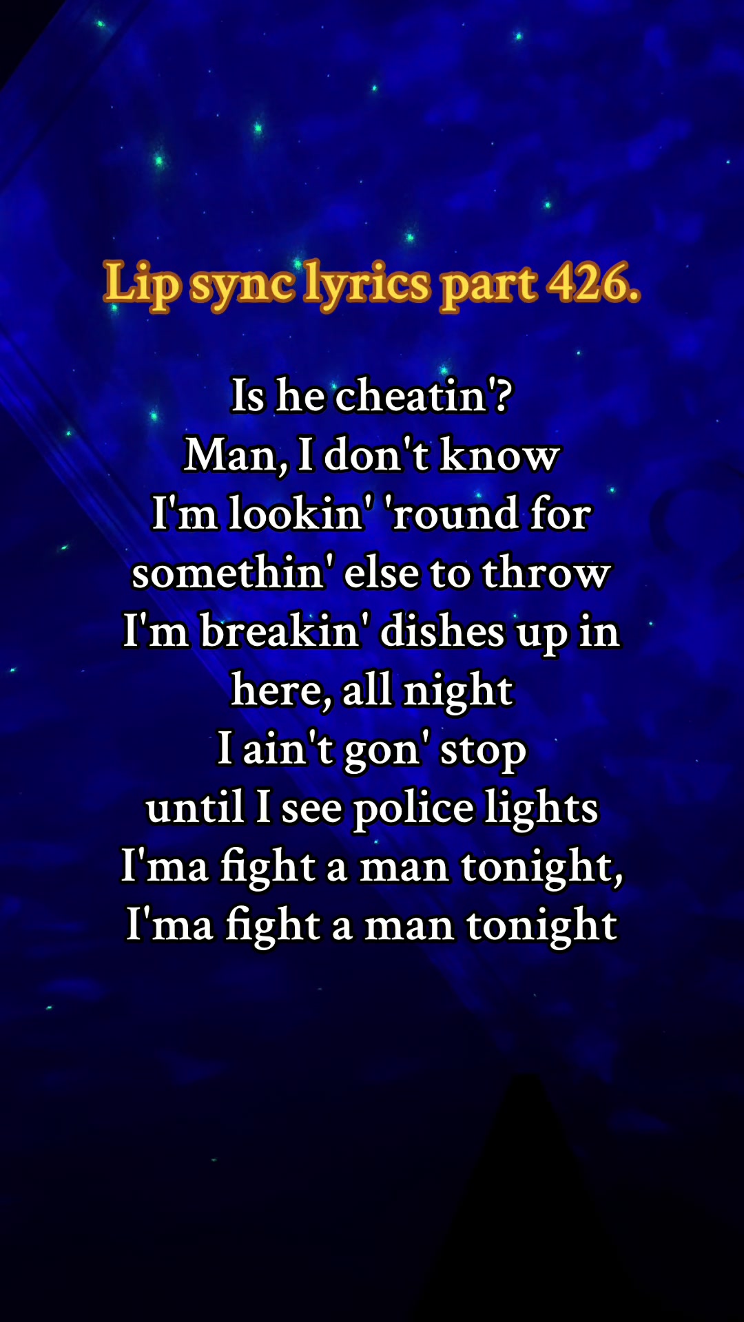 @Lipsync Lyrics & Acting