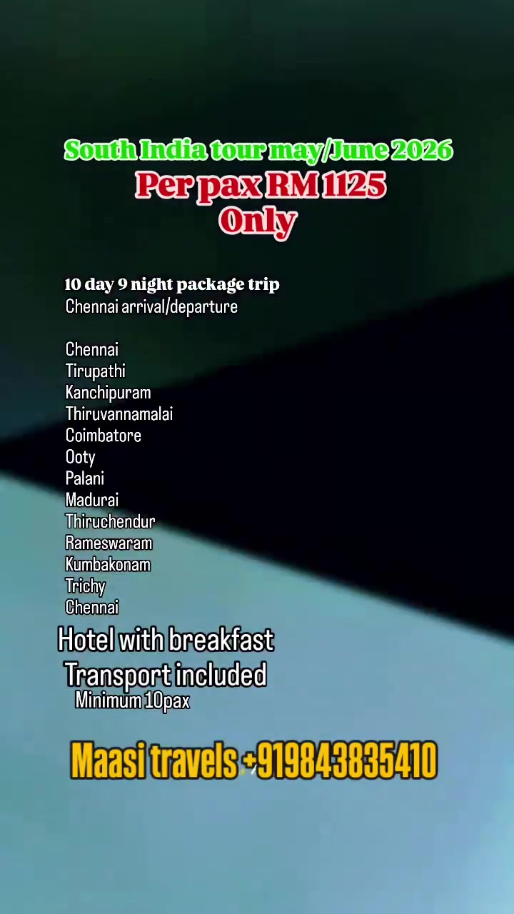 @Maasi south India tours