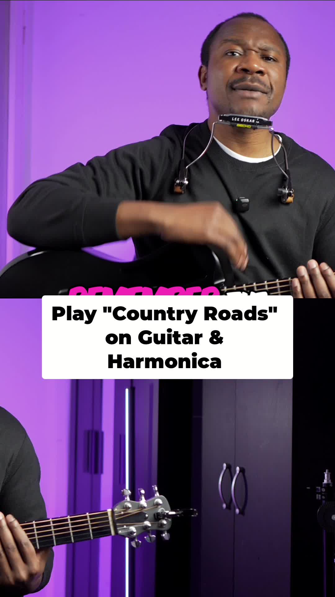 @Harmonica With Guitar