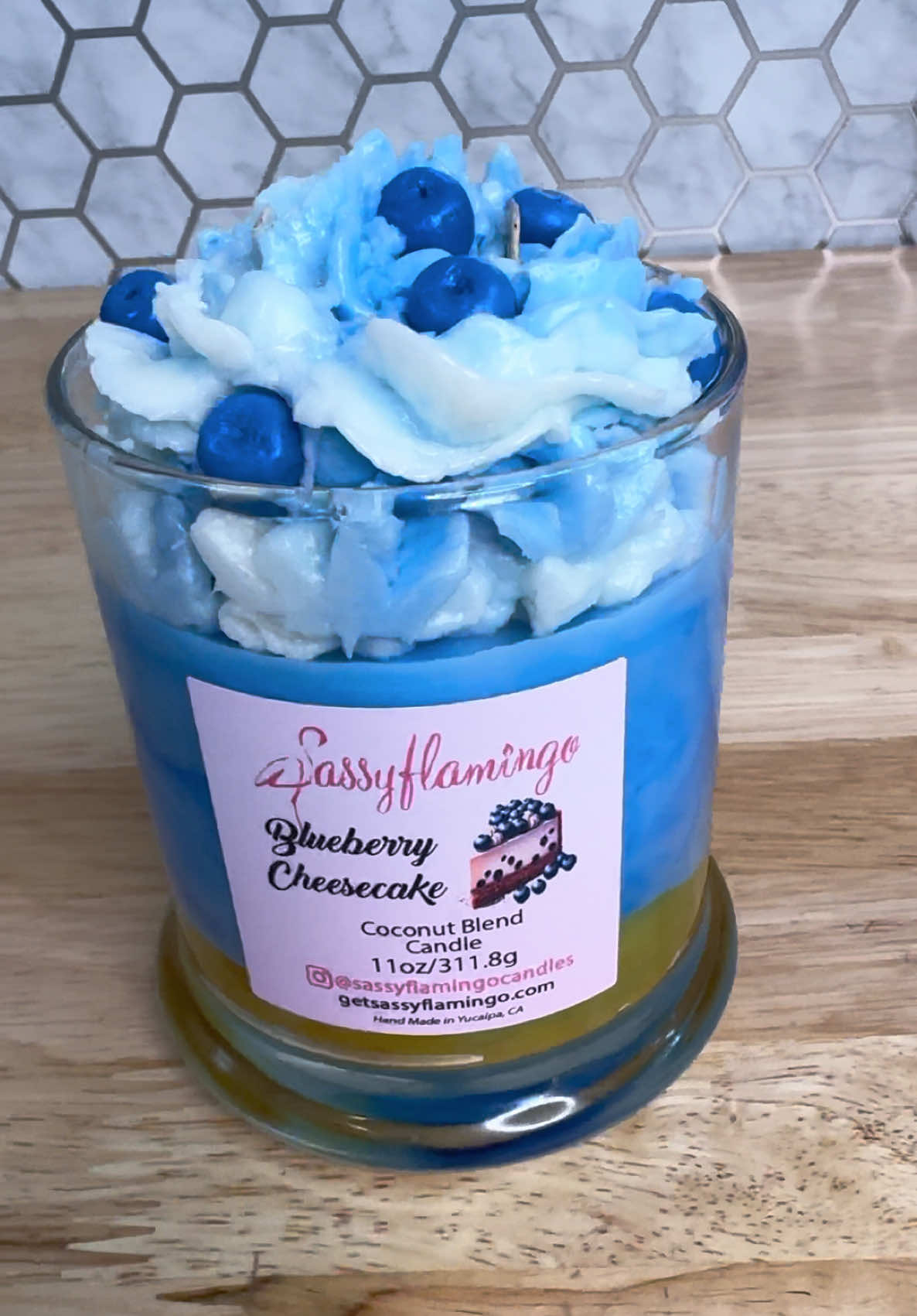 @Sassy Flamingo Candles