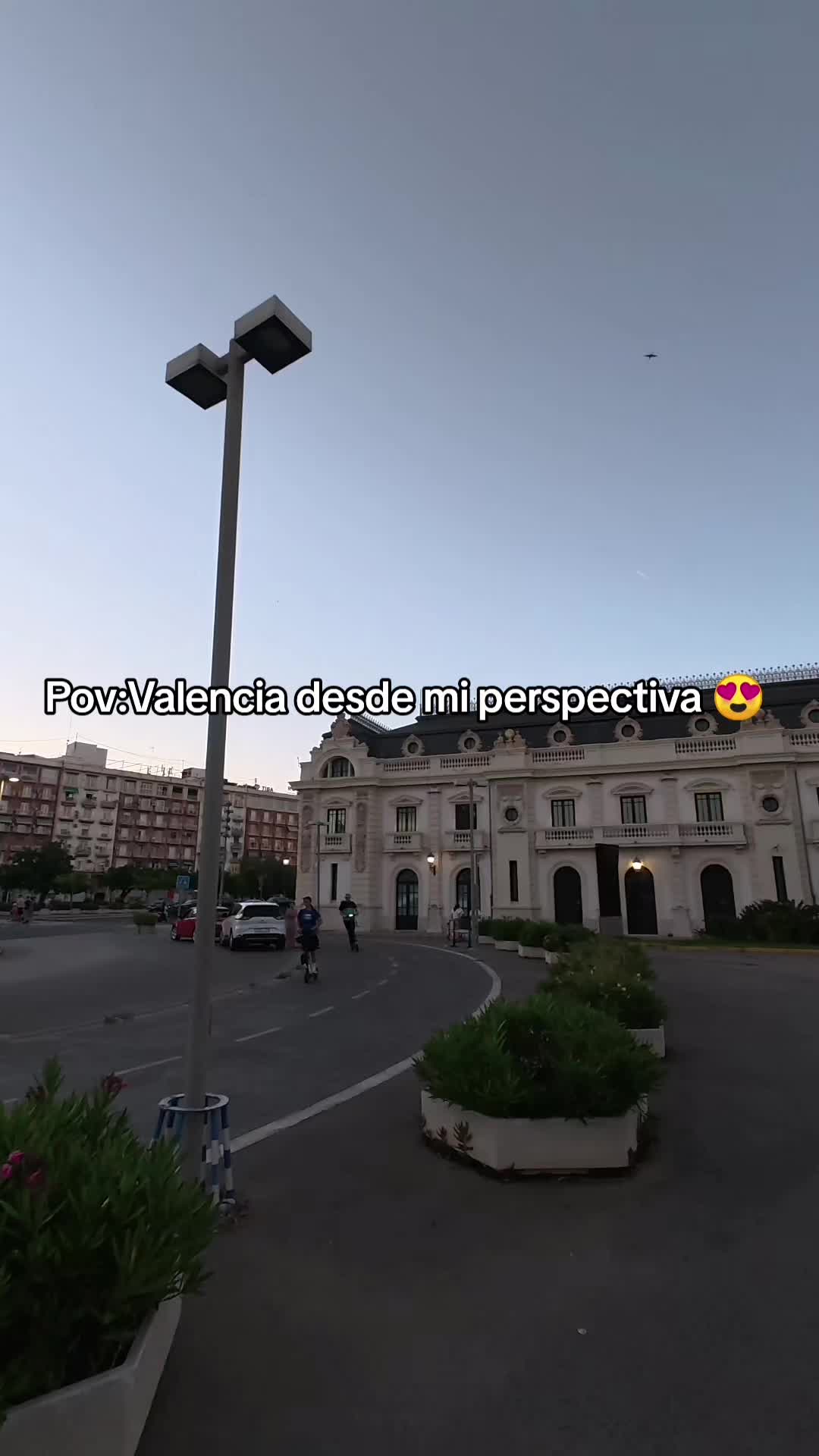 @Valencia con bicicleta