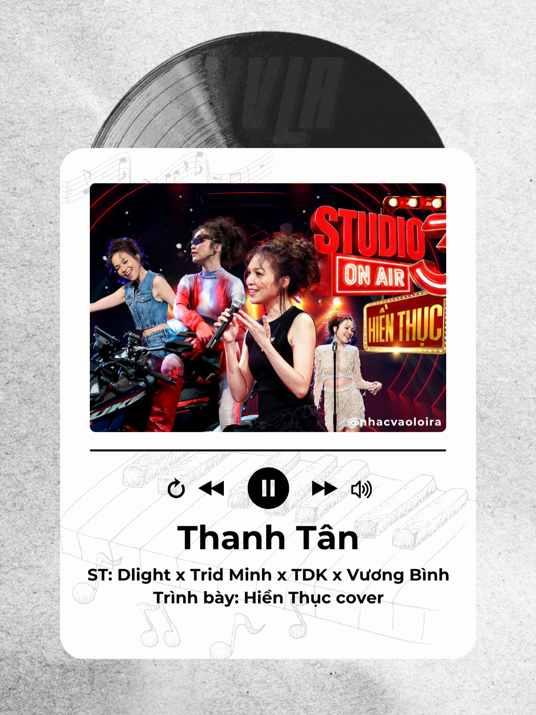 @NHẠC V&Agrave;O LỜI RA