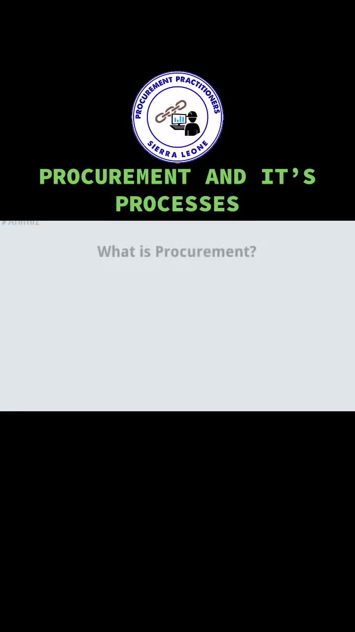 @PROCUREMENT PRACTITIONERS SL
