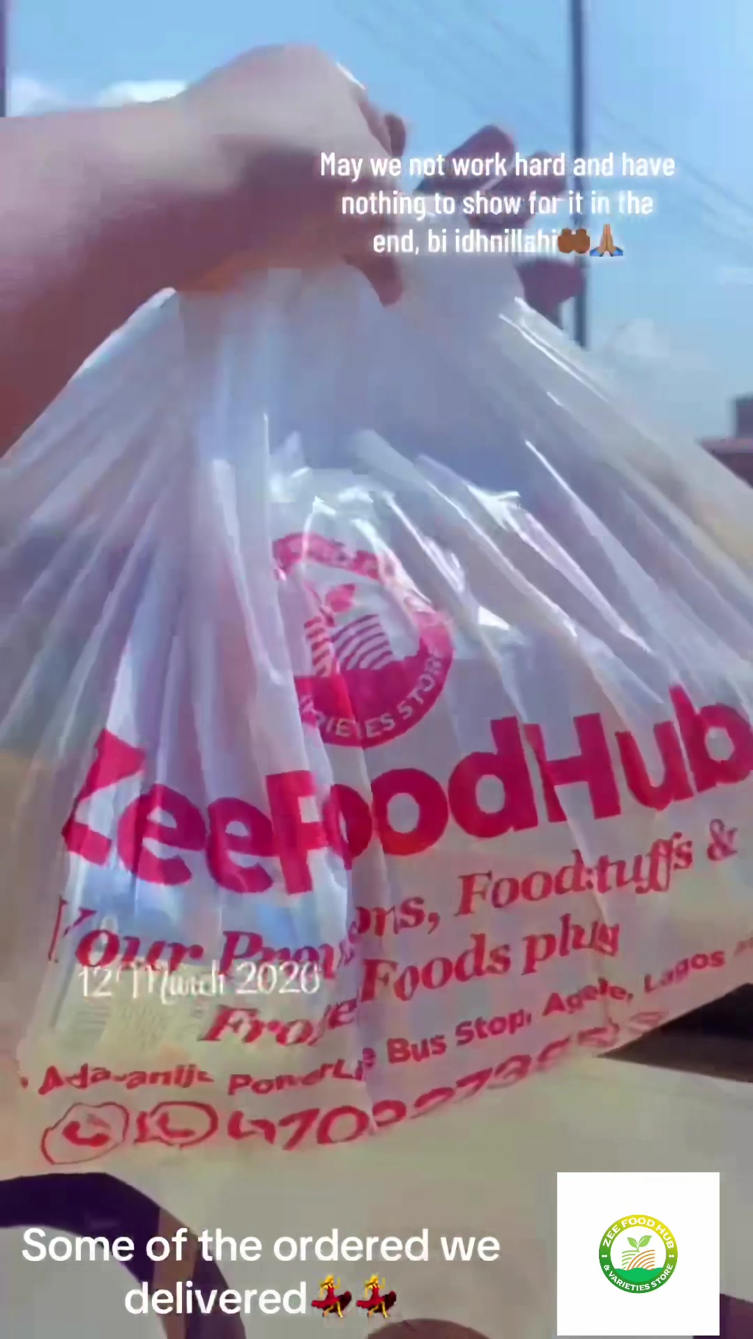 @FOODSTUFF SELLER IN ORILEAGEGE