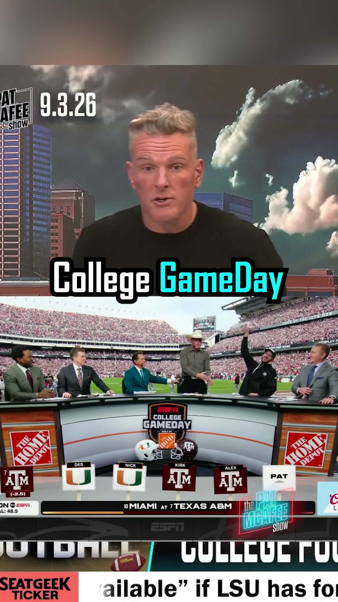 @Pat McAfee Show Clips