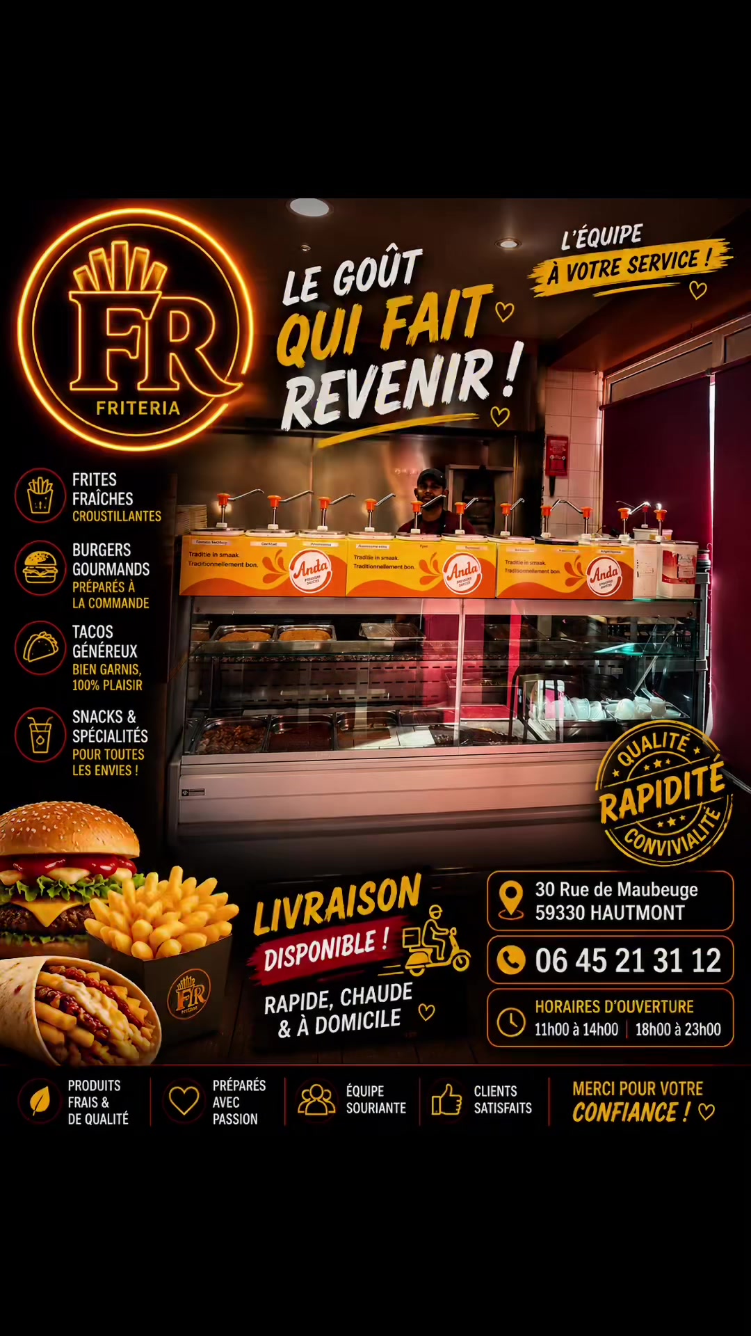 @￼&ensp;la Friteria