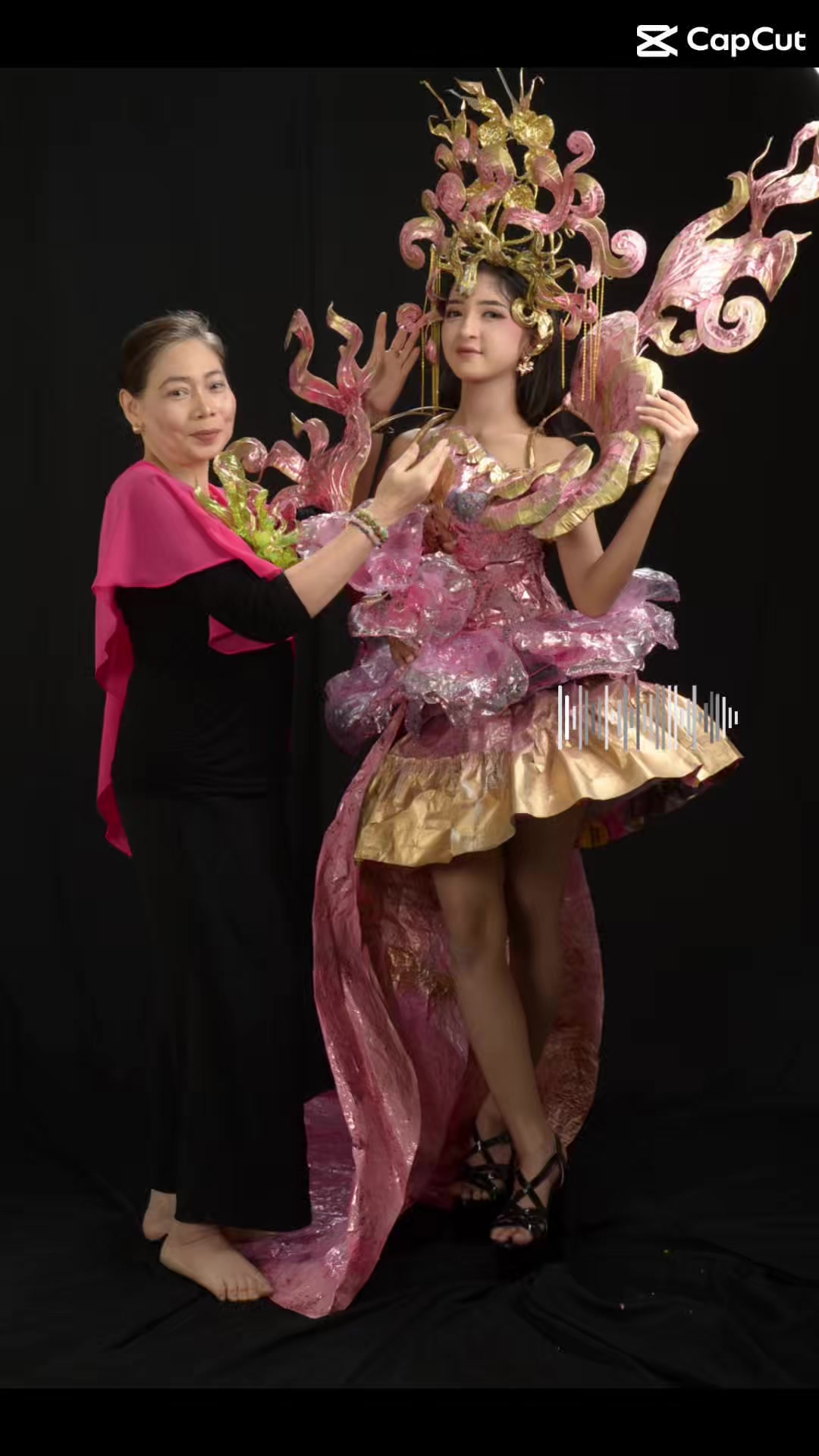 @dani art recycle costume