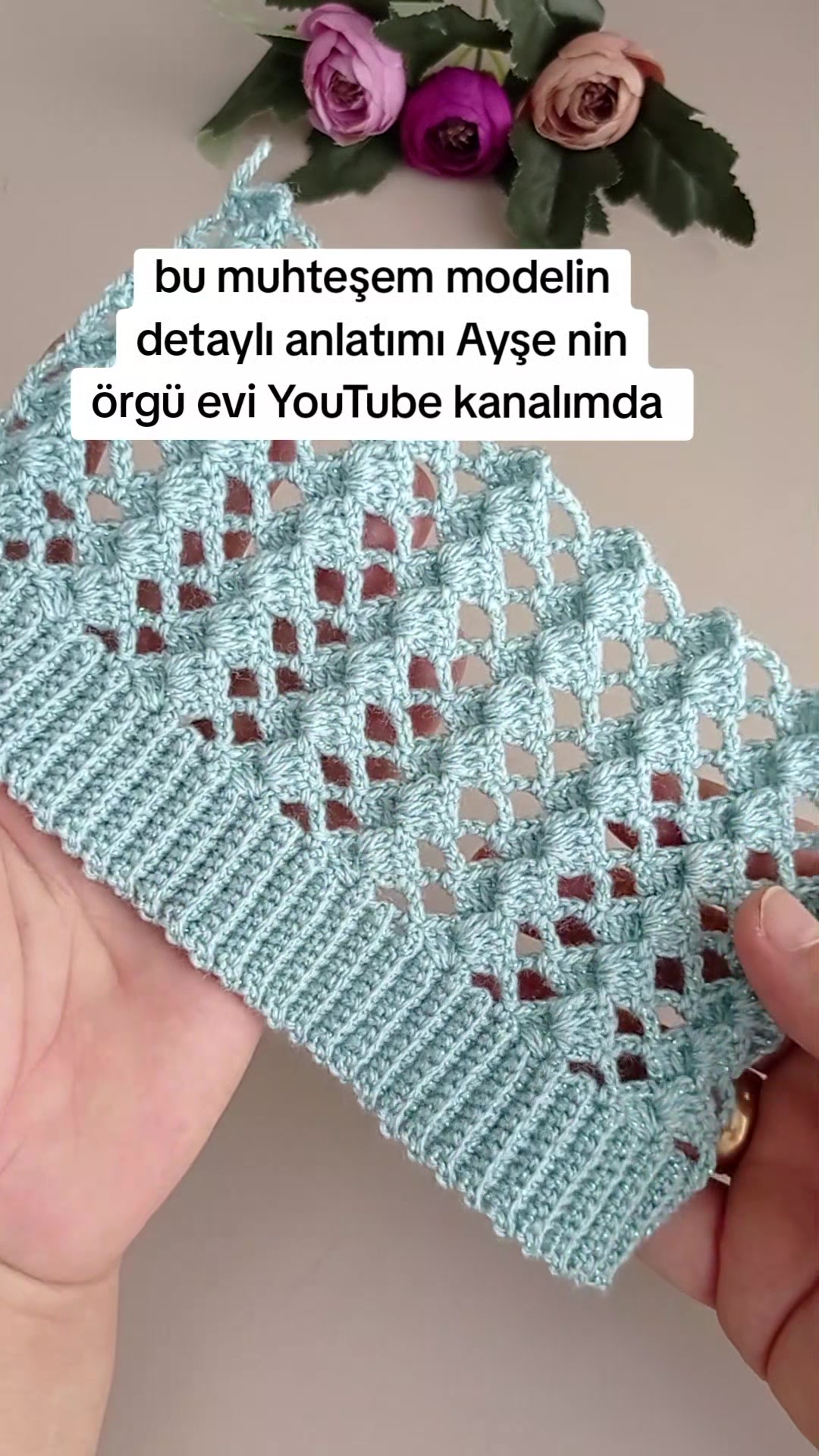 @ayseden_ &ouml;rg&uuml;ler_youtube