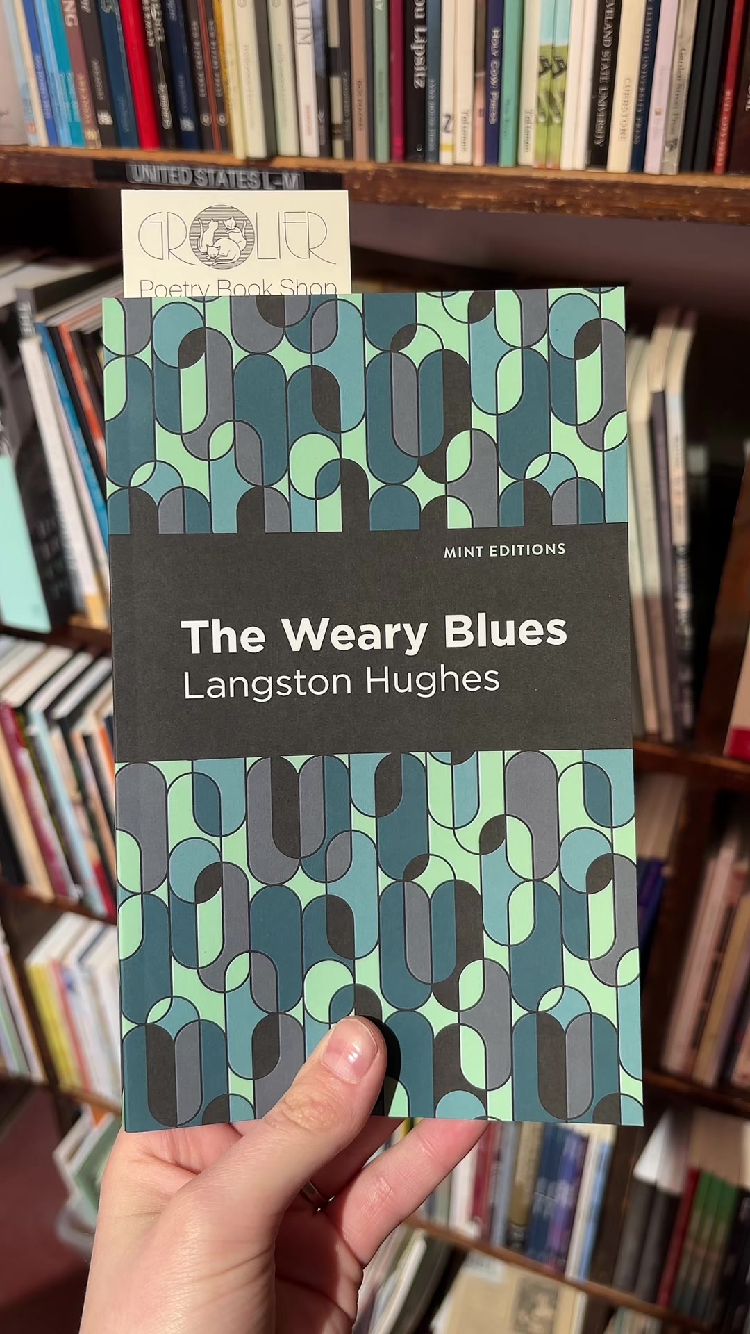 @Grolier Poetry Book Shop