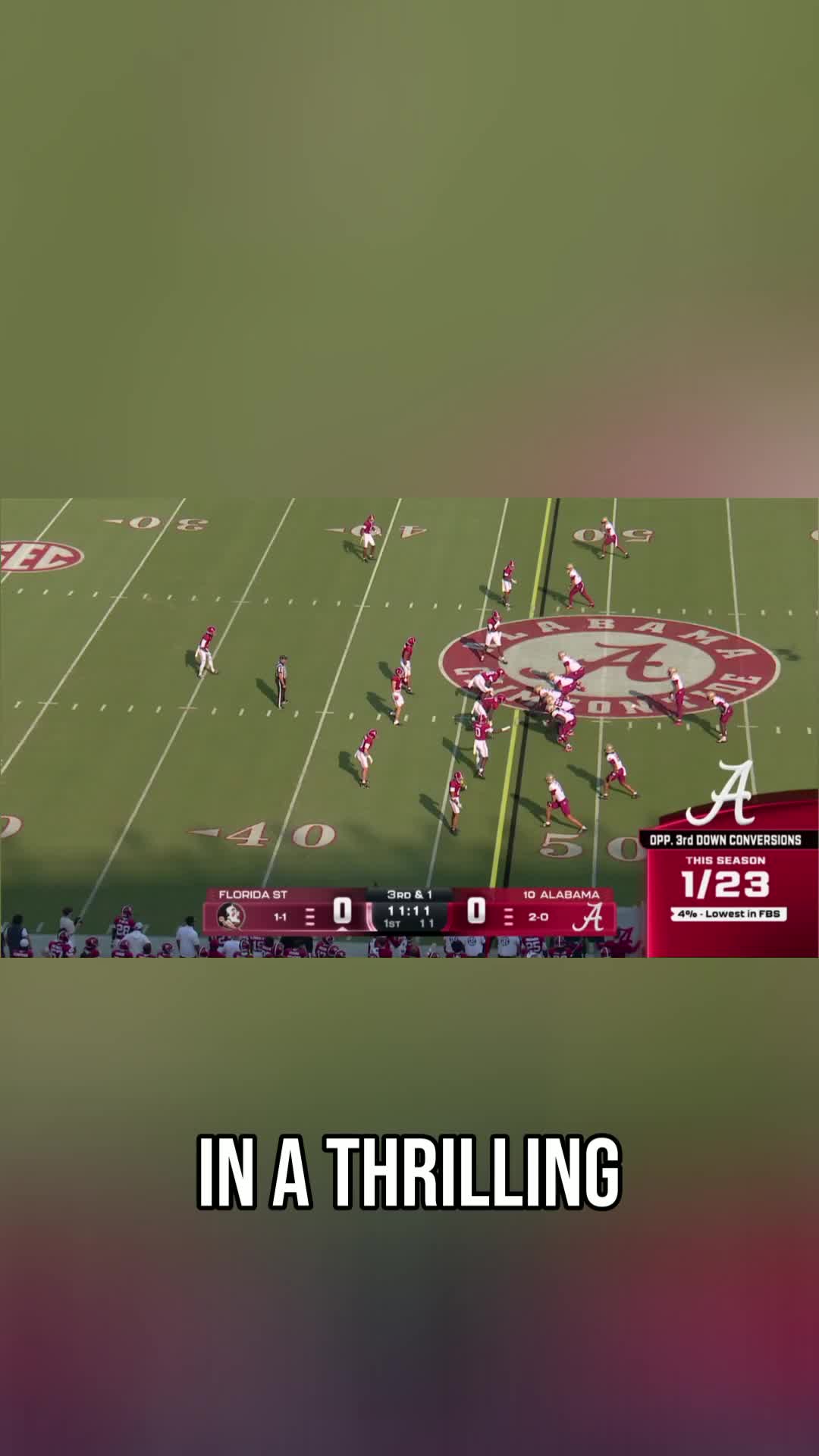 @BAMA SPORTS