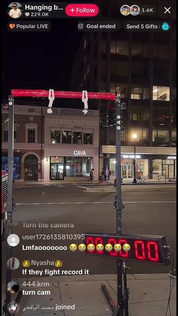 @Hanging bar challenge