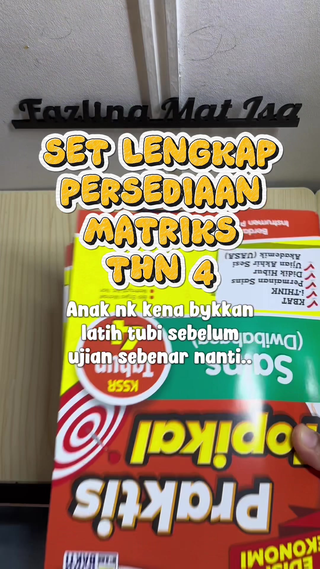 @Fazlina Mat Isa