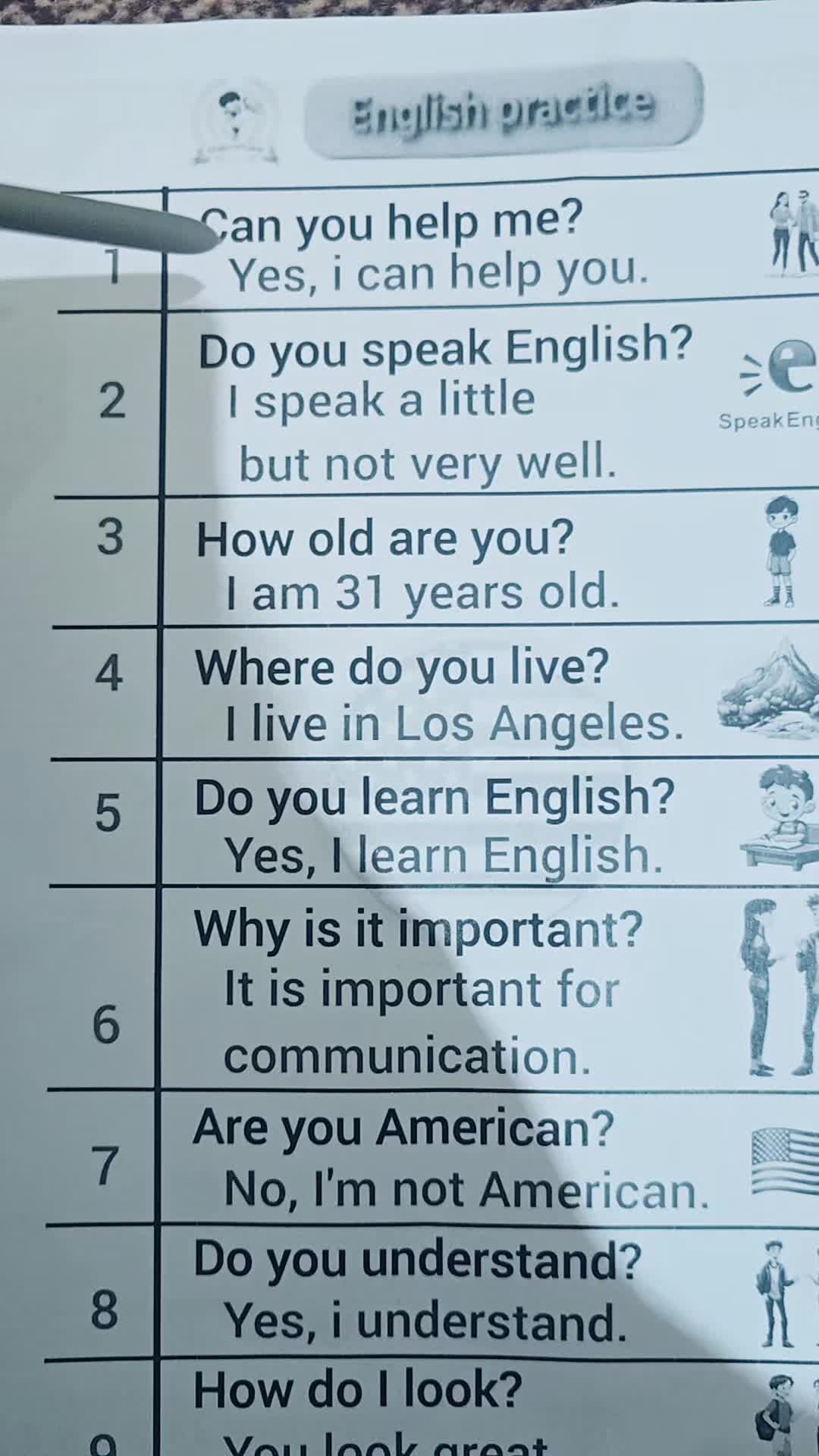 @English practice