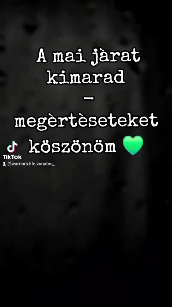 @🚂 Sihu 💚 - Vonatosl&agrave;ny