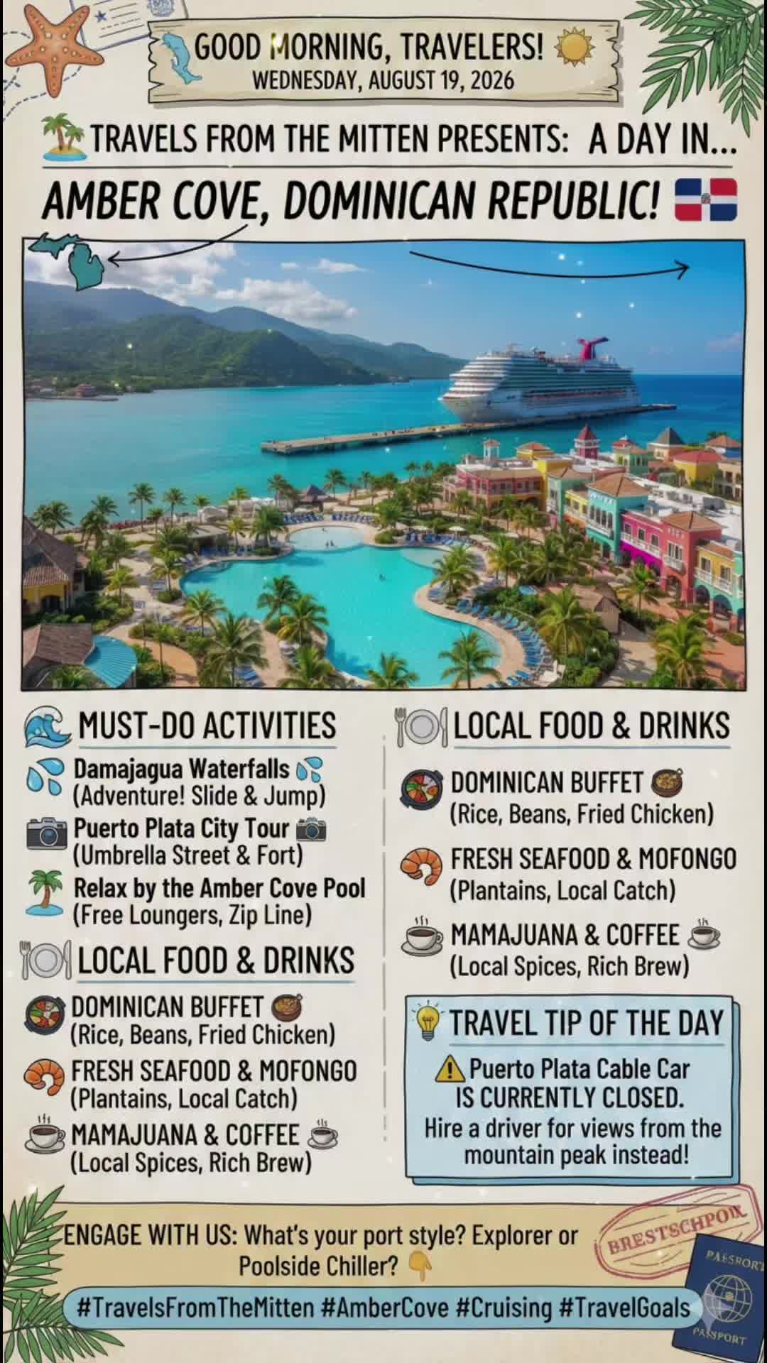 @TravelsFromTheMitten ❌💲🚢