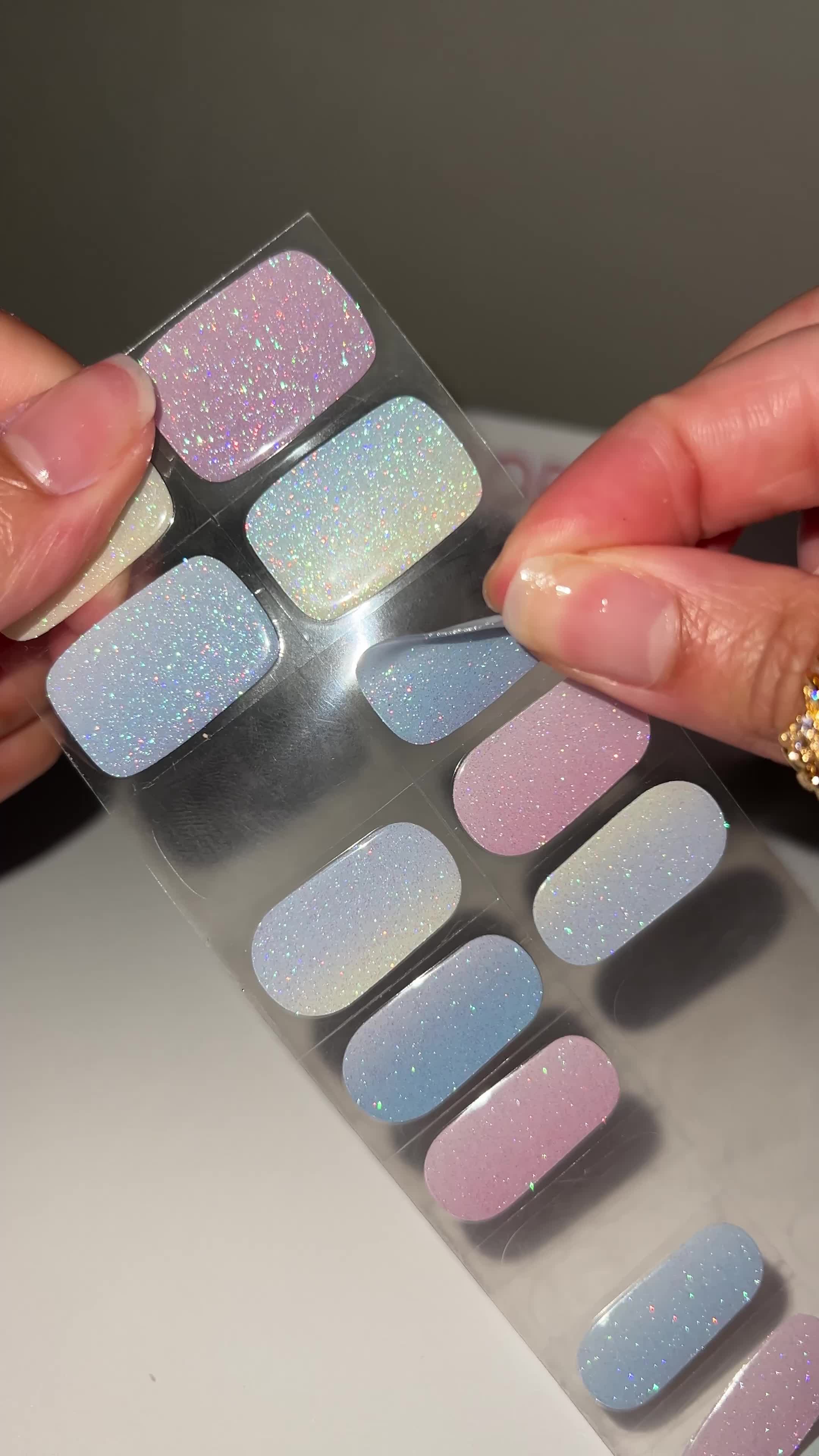 @Semi Cured Gel Nail Strips