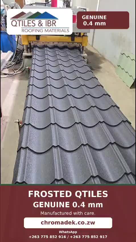 @chromadek IBR Roofing sheets