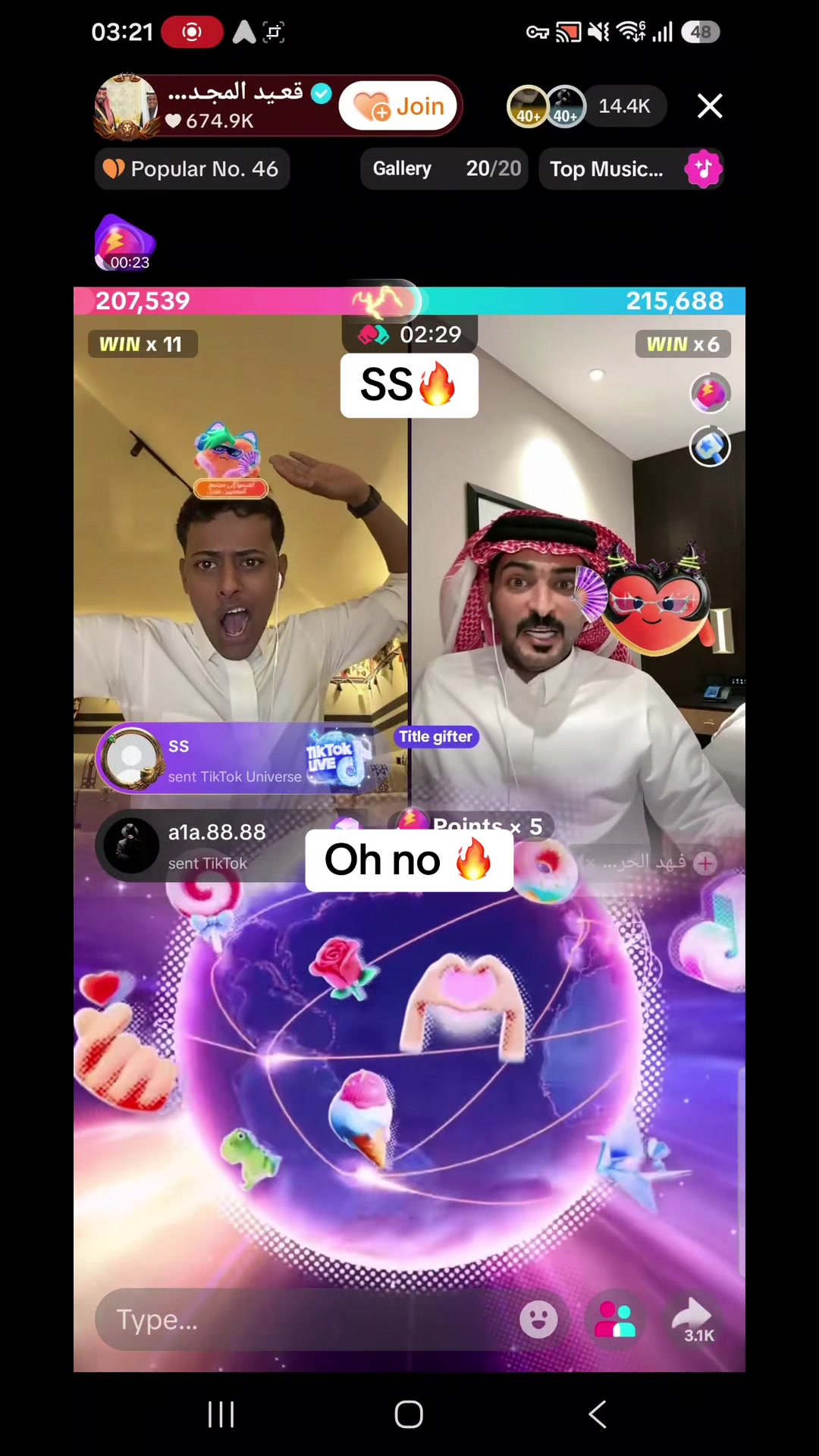 @Tiktok Live Matches