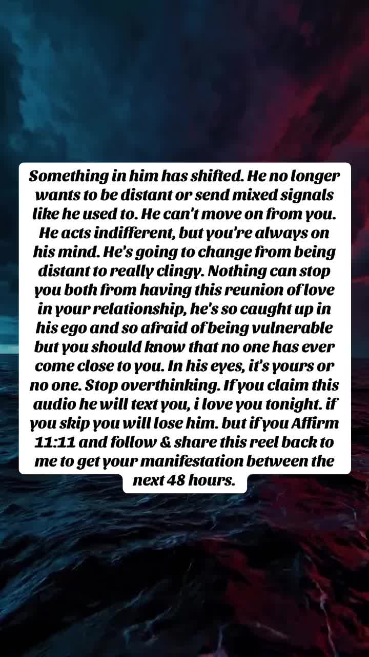 @Real love manifestations💍