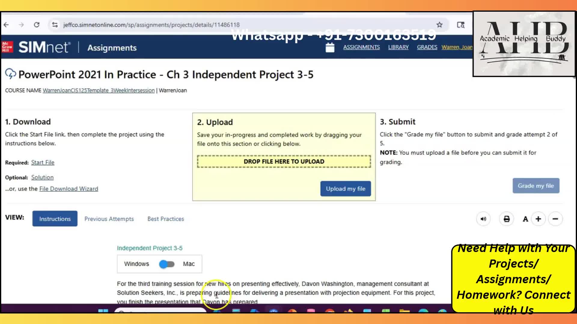 @Academic Helping Buddy